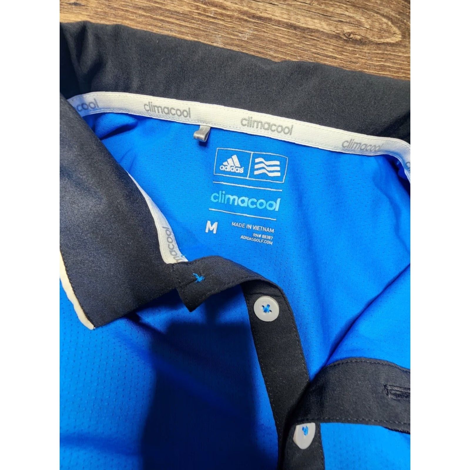 Adidas Adidas Corvette Racing Mens M Climacool Short Sleeve Golf Polo Shirt Size US M / EU 48-50 / 2 - 6 Thumbnail