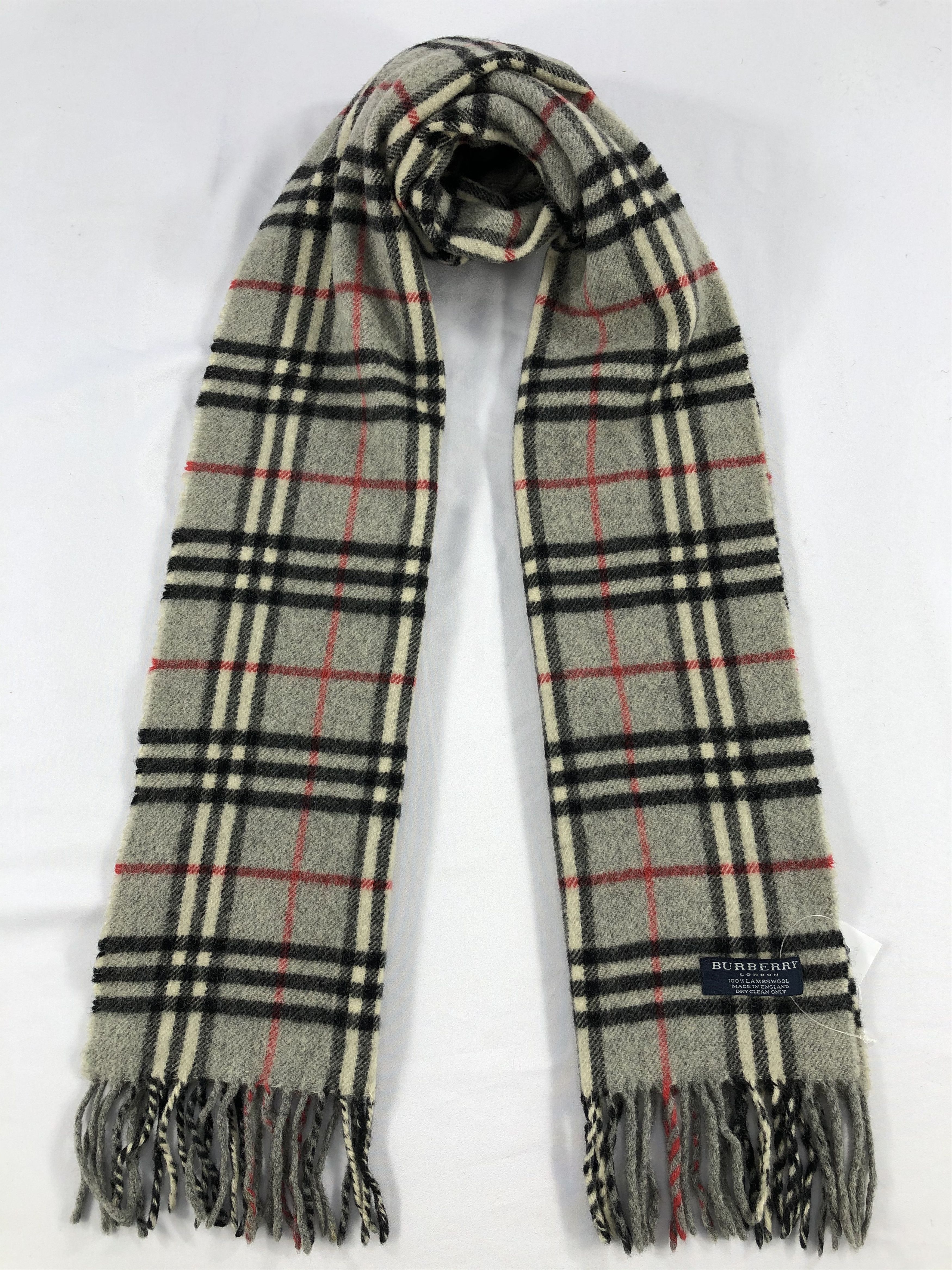 Burberry Vintage Burberry Scarf/Muffler/Neckwear MF1676 Size ONE SIZE - 1 Thumbnail