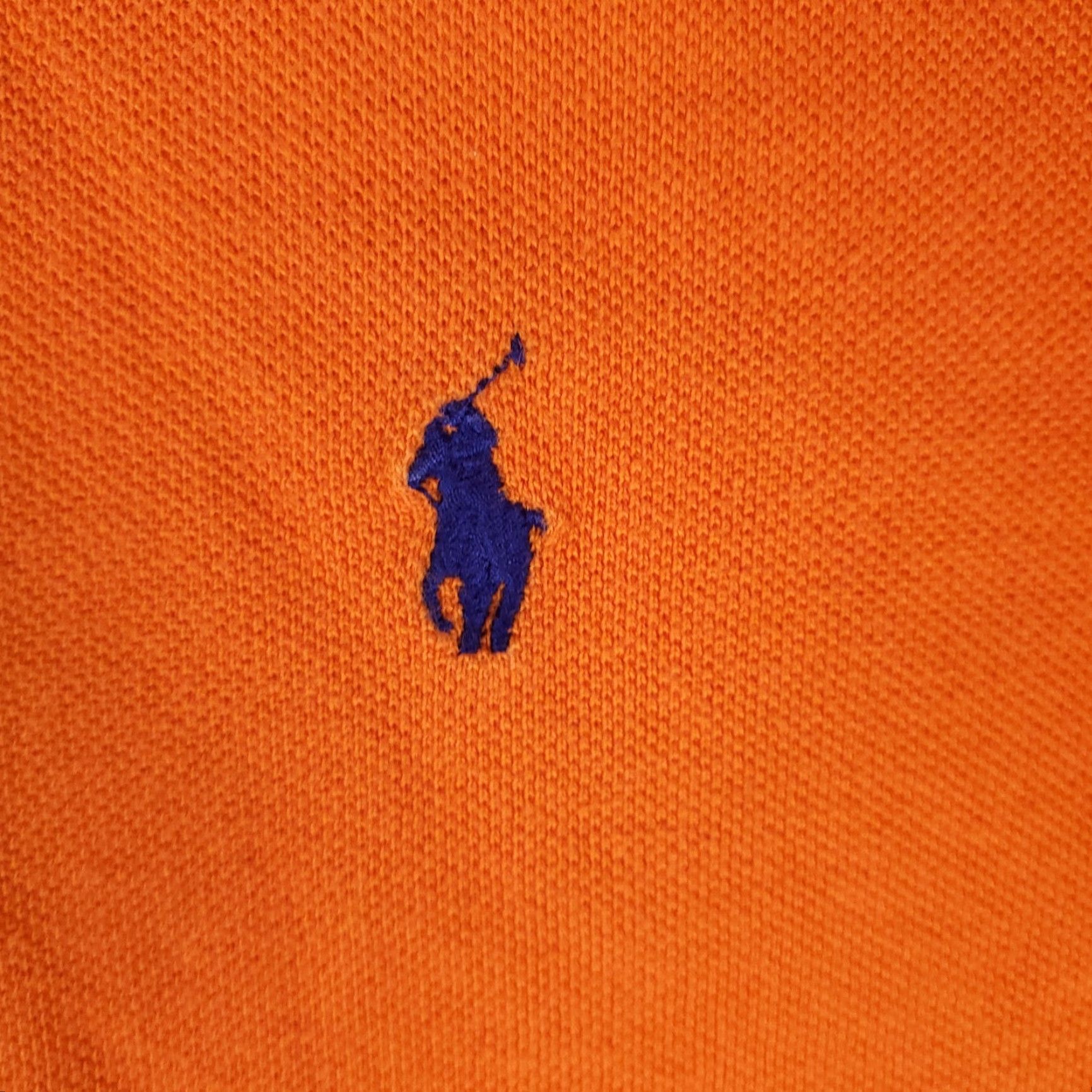 Ralph Lauren Ralph Lauren Polo Shirt Mens XL Orange Pony Casual Short Sleeve Polo Size US XL / EU 56 / 4 - 3 Thumbnail