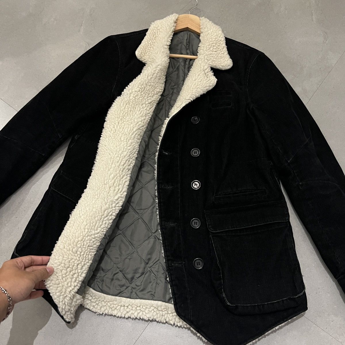 Undercover FW09 Earmuff Maniac Corduroy Shearling Boa Jacket Size US M / EU 48-50 / 2 - 3 Thumbnail