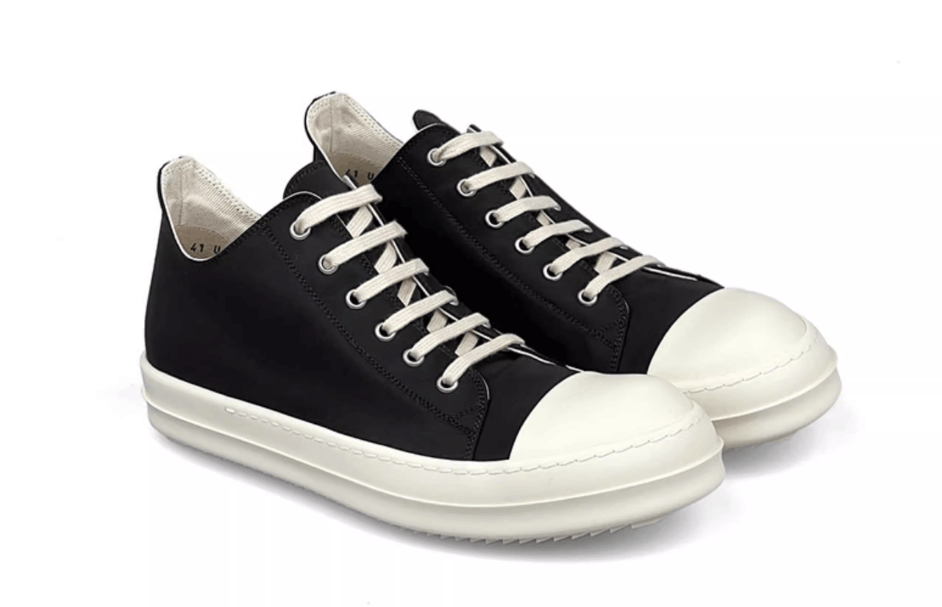 Rick Owens Drkshdw Rick Owens DRKSHDW Men's Canvas Low Top Sneakers Size US 10 / EU 43 - 5 Thumbnail