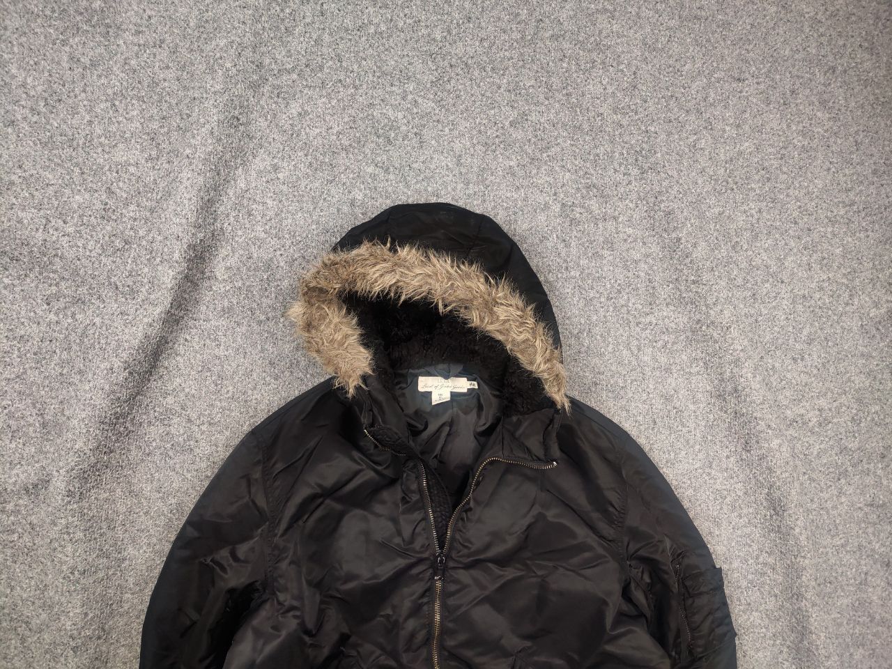 If Six Was Nine Vintage If Six Was Nine style LGB Y2K Bomber Jacket fur Size US L / EU 52-54 / 3 - 1 Thumbnail