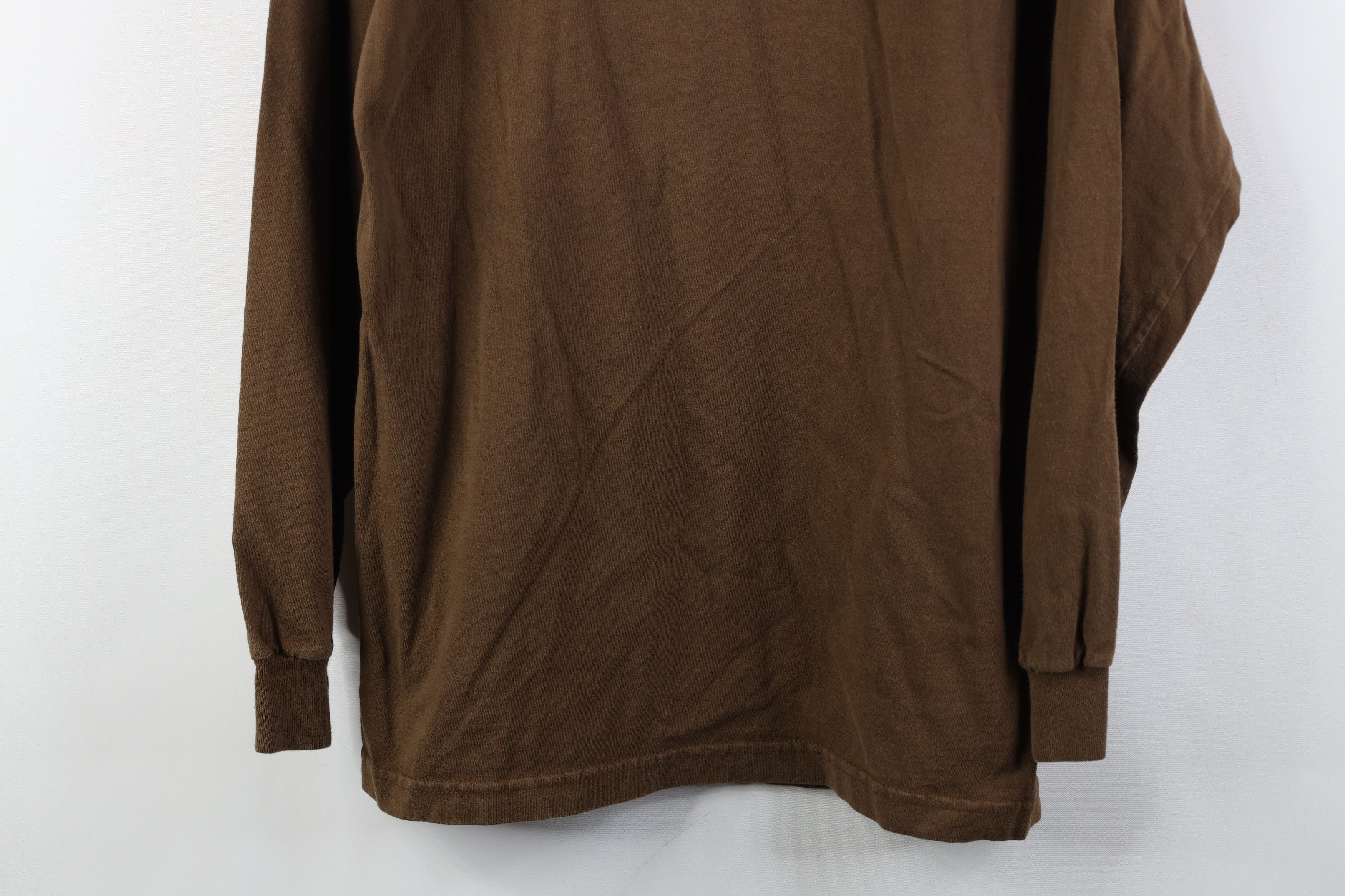 Vintage Vintage 90s Y2K Green State University Long Sleeve T-Shirt Size US M / EU 48-50 / 2 - 3 Thumbnail