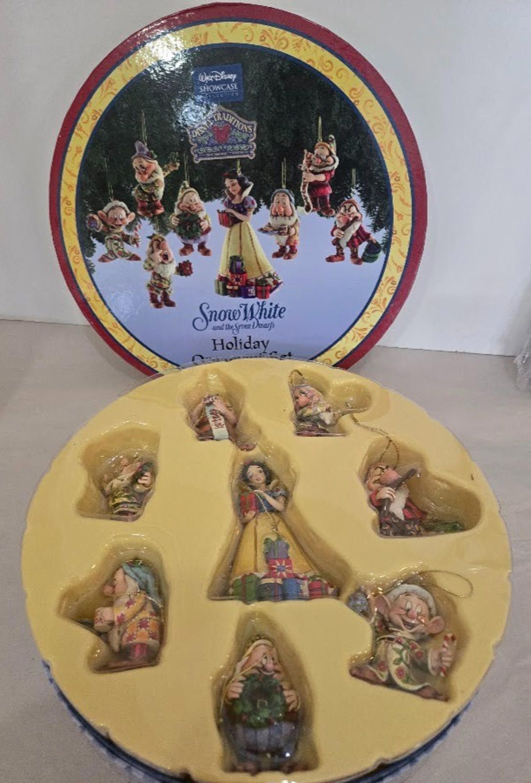 Other Enesco Disney Snow White and the 7 Dwarfs Ornament Set NEW Size ONE SIZE - 1 Thumbnail
