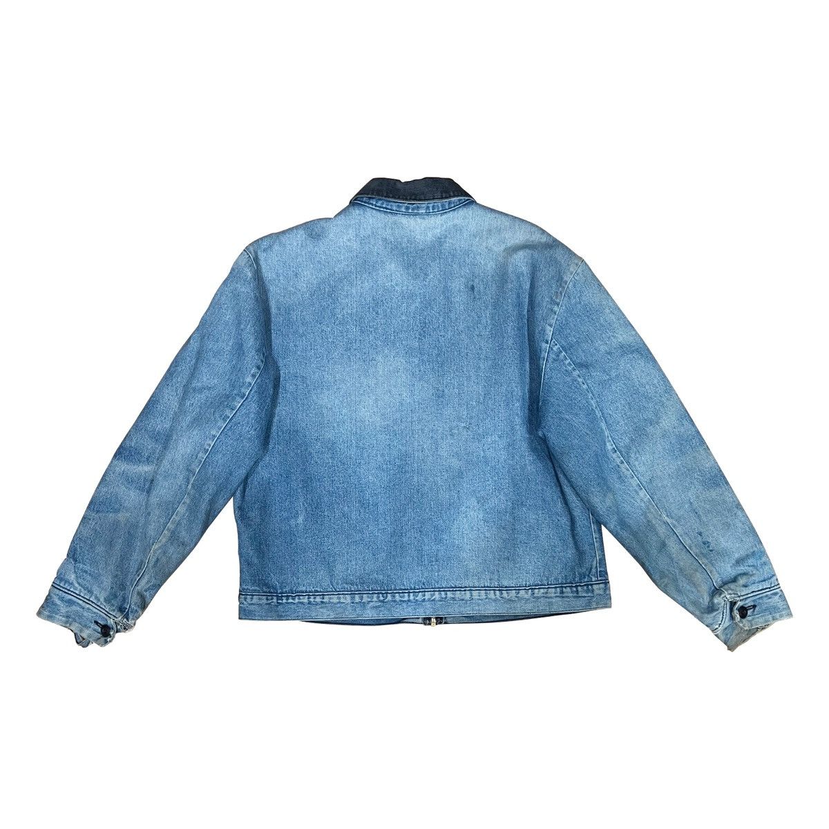 Vintage × Wrangler 80's Big Ben Wranglers Chore Barn Denim Jacket Size US S / EU 44-46 / 1 - 4 Thumbnail