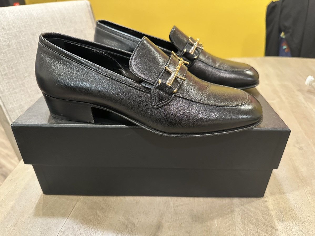 Saint Laurent Paris YSL Solferino 30 Moc Loafers Size US 10 / EU 43 - 5 Thumbnail
