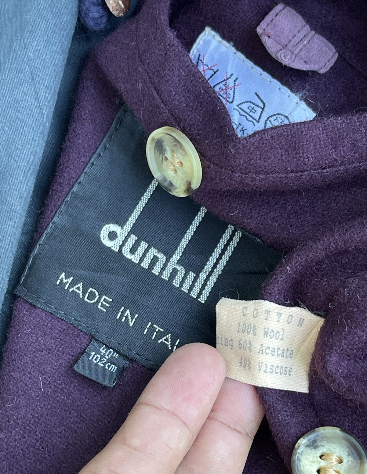 Alfred Dunhill 🔥VINTAGE 90'S DUNHILL ITALY UTILITY STYLE CHORE JACKET Size US XL / EU 56 / 4 - 13 Thumbnail