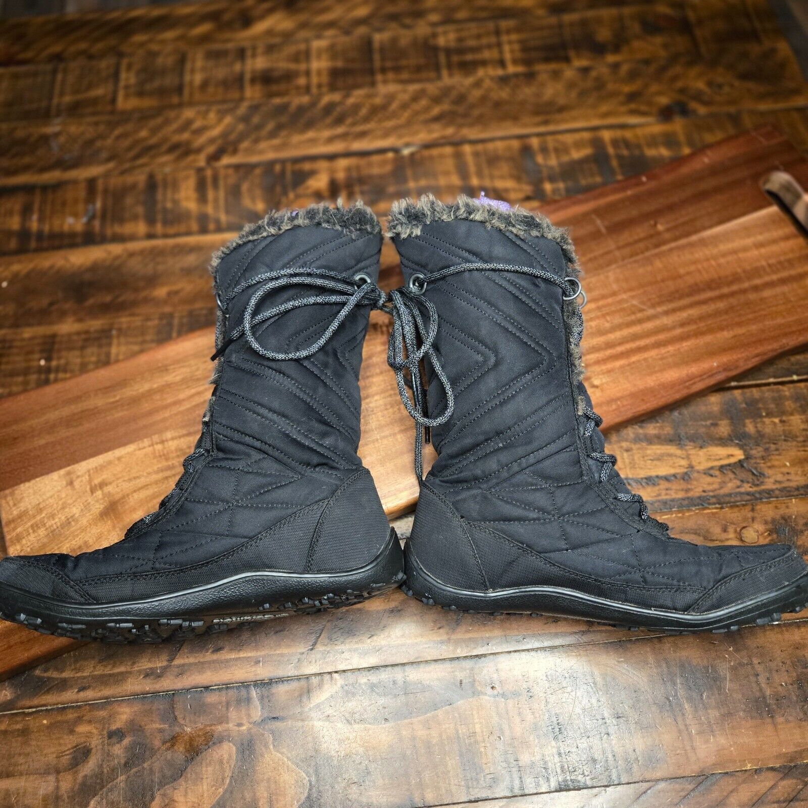 Columbia Columbia Minx Mid III Boots Women’s Size 7.5 Black Gray BB3 Size US 5.5 / IT 35.5 - 9 Thumbnail
