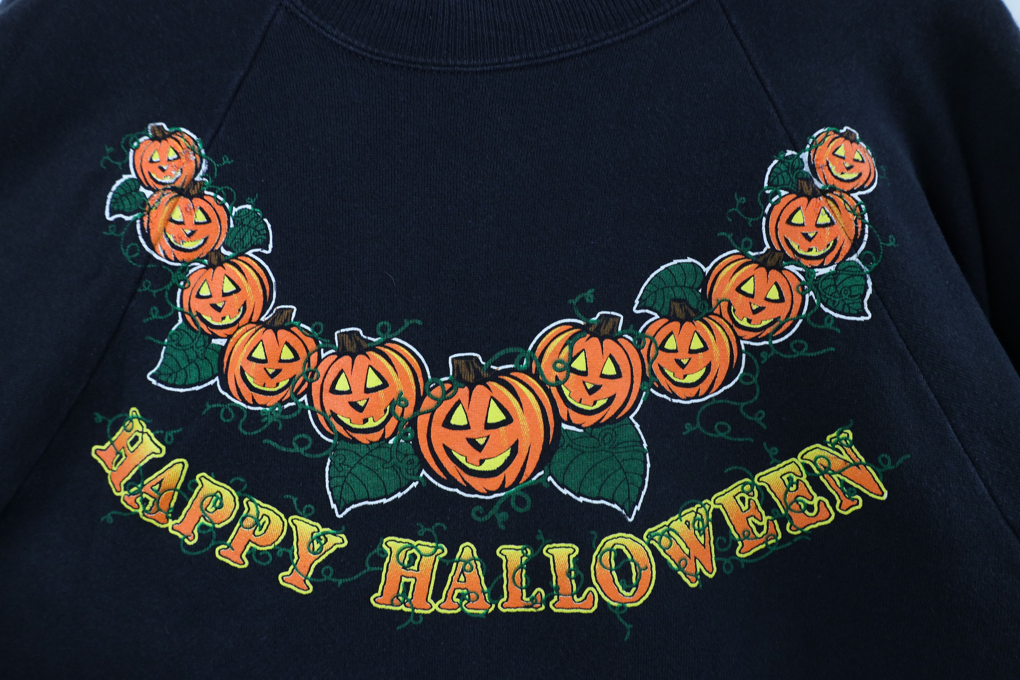 Vintage Vintage 80s 90s Streetwear Halloween Crewneck Sweatshirt Size XL / US 12-14 / IT 48-50 - 4 Thumbnail