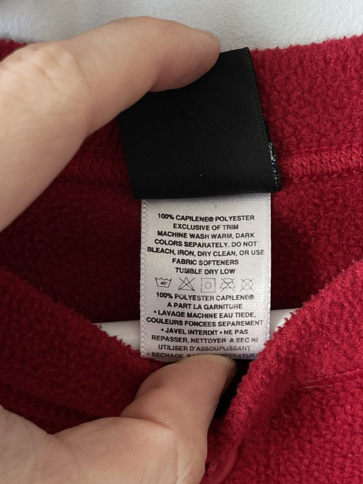 Patagonia Vintage Patagonia Capilene 90's 1/4 Button Fleece Sweatshirt Size US XL / EU 56 / 4 - 8 Thumbnail