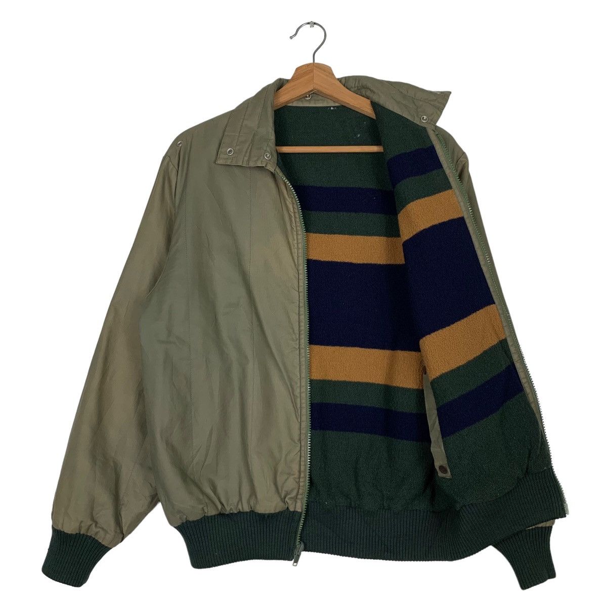 Japanese Brand MR. SHARAKU by KING Reversible Jacket #0060-C4 Size US L / EU 52-54 / 3 - 12 Thumbnail