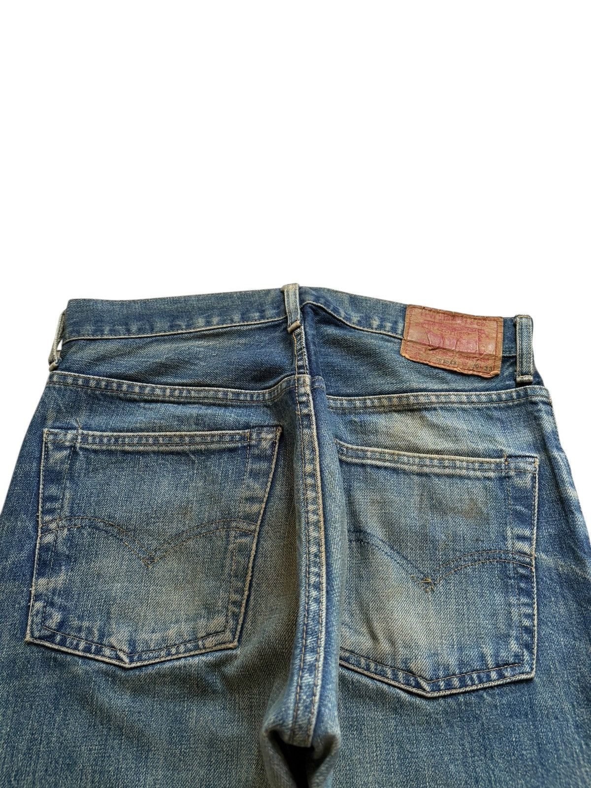 Levi's Vintage 80s Levis 503BXX Big E Selvedge Mud Wash Loose Jean Size US 30 / EU 46 - 9 Thumbnail