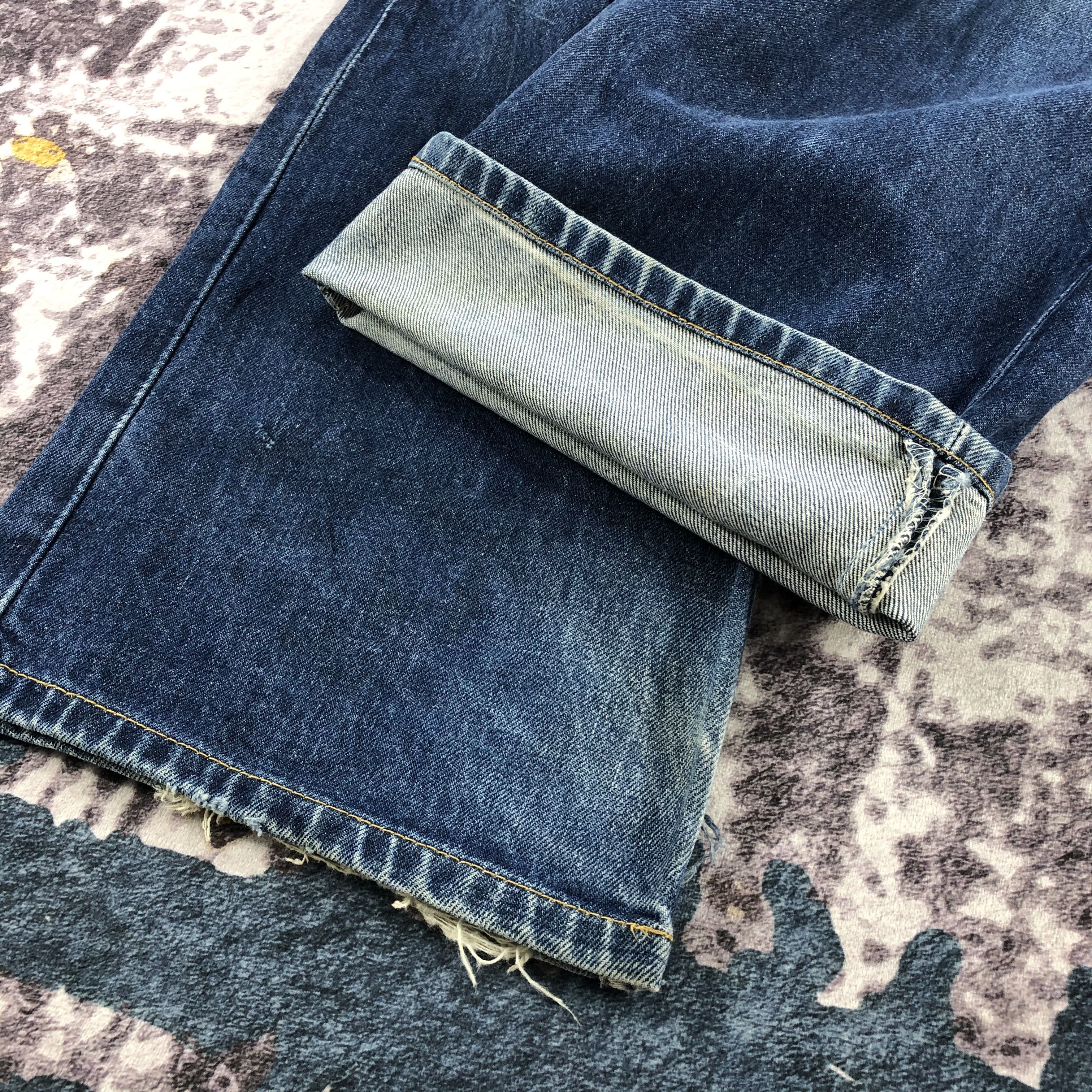 Levi's × Vintage Vintage 90s Blue Wash Levis 508 Jeans-JM2315 Size US 37 - 8 Thumbnail