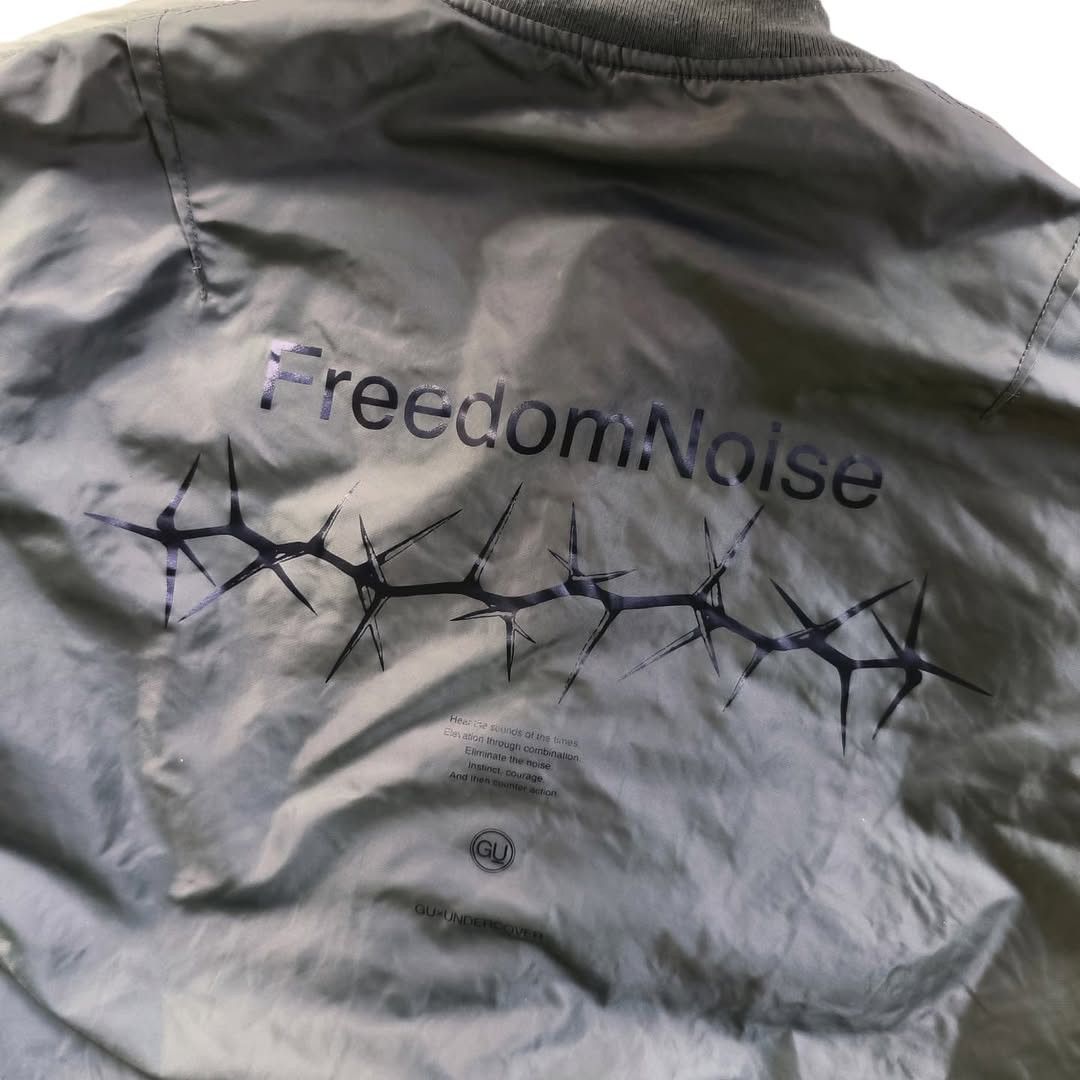 GU × Undercover GU x Undercover FreedomNoise Bomber Jacket Size US M / EU 48-50 / 2 - 2 Thumbnail