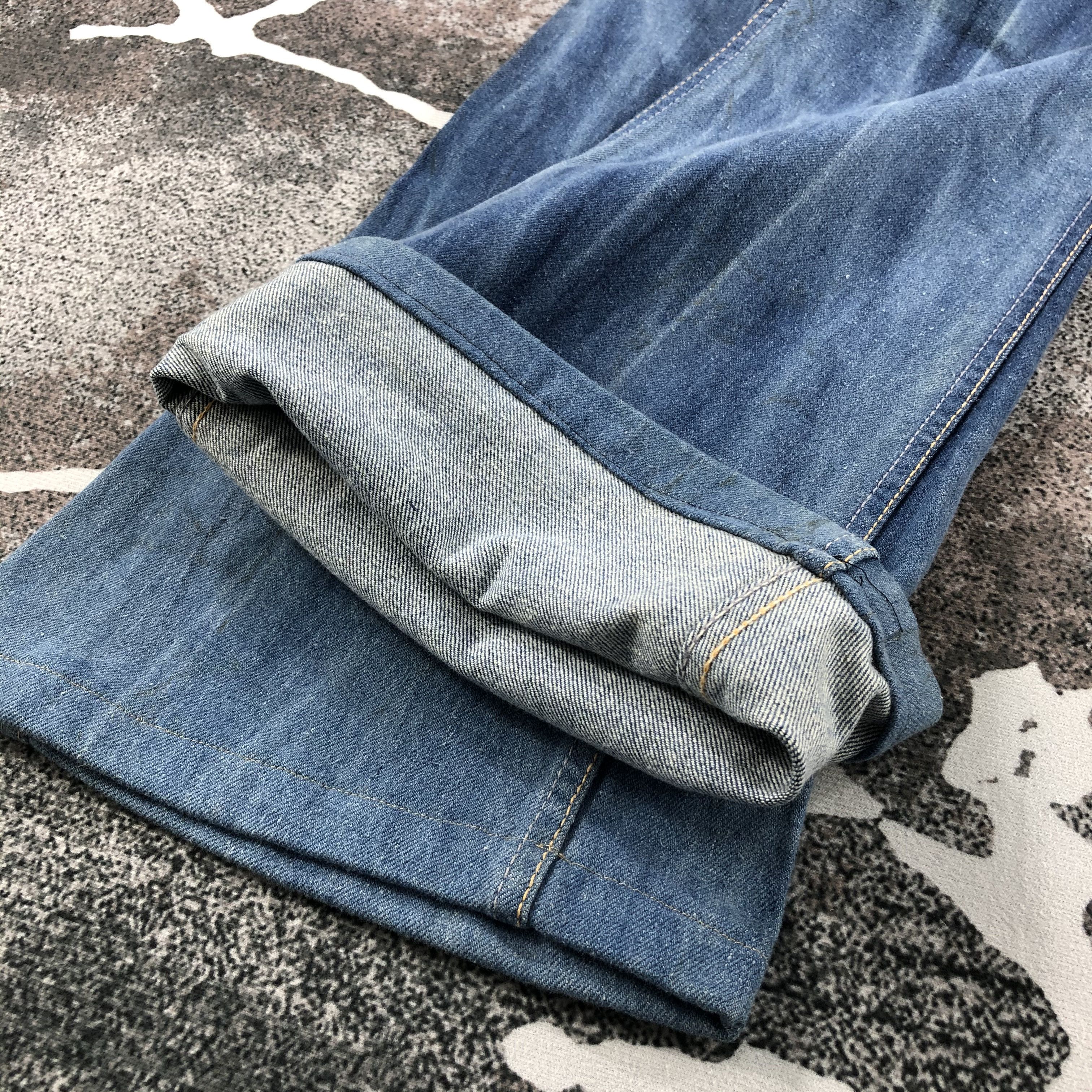 Wrangler Vintage Wrangler Jeans Blue Wash Flare Denim KJ685 Size US 29 - 6 Thumbnail