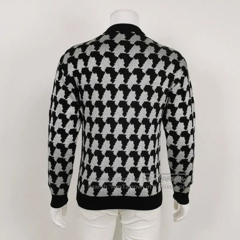 Louis Vuitton Louis Vuitton Black and White Wool Blend Sweater. Size US XS / EU 42 / 0 - 2 Thumbnail