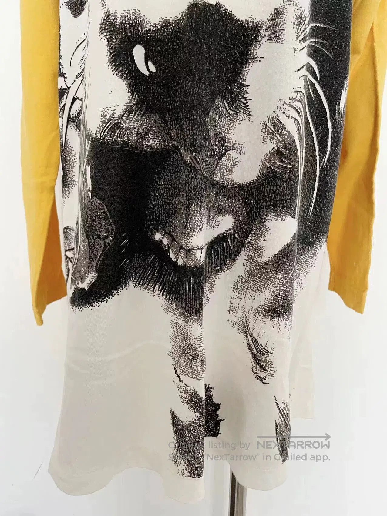 Kansai Yamamoto KANSAI YAMAMOTO Dog Print Turtleneck Sweatshirt. Size US M / EU 48-50 / 2 - 3 Thumbnail
