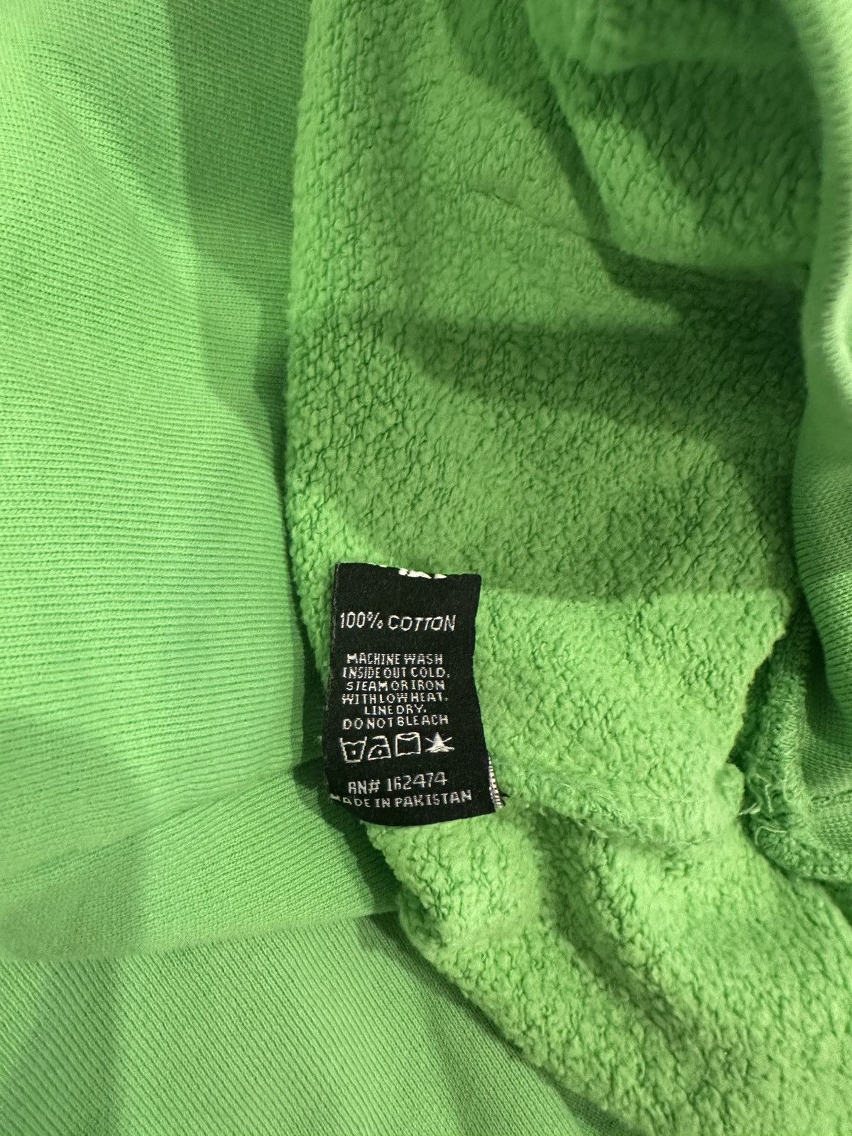 Sp5der Sp5der Slime Green Web Rhinestone Hoodie Size US XL / EU 56 / 4 - 7 Thumbnail