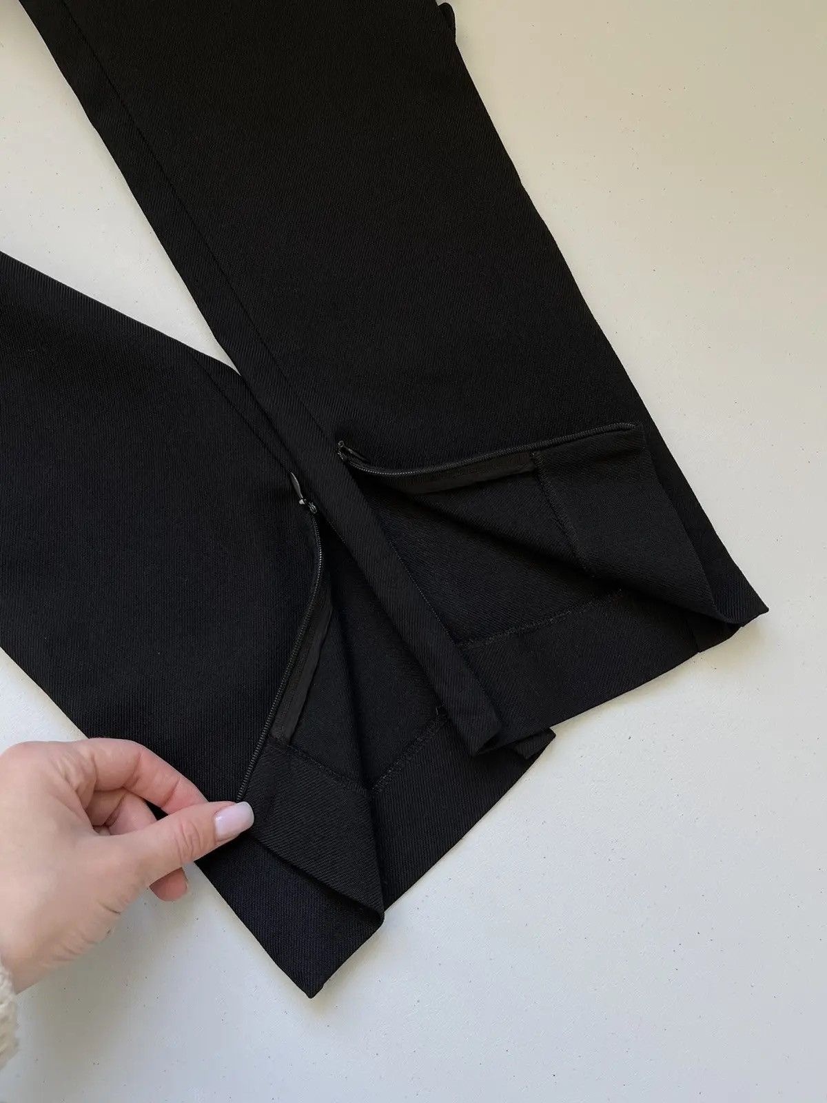 Givenchy Vintage Y2k Givenchy Ruffle Dress Pants Glamour Size 27" / US 4 / IT 40 - 6 Thumbnail