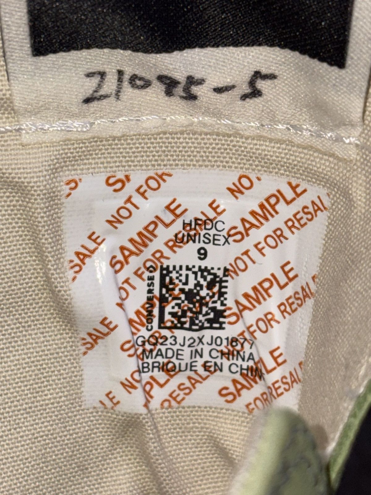 Converse 1/1 SAMPLE Converse Rick Owens DRKSHDW DRKSTAR Chuck 70 High Size US 9 / EU 42 - 8 Thumbnail