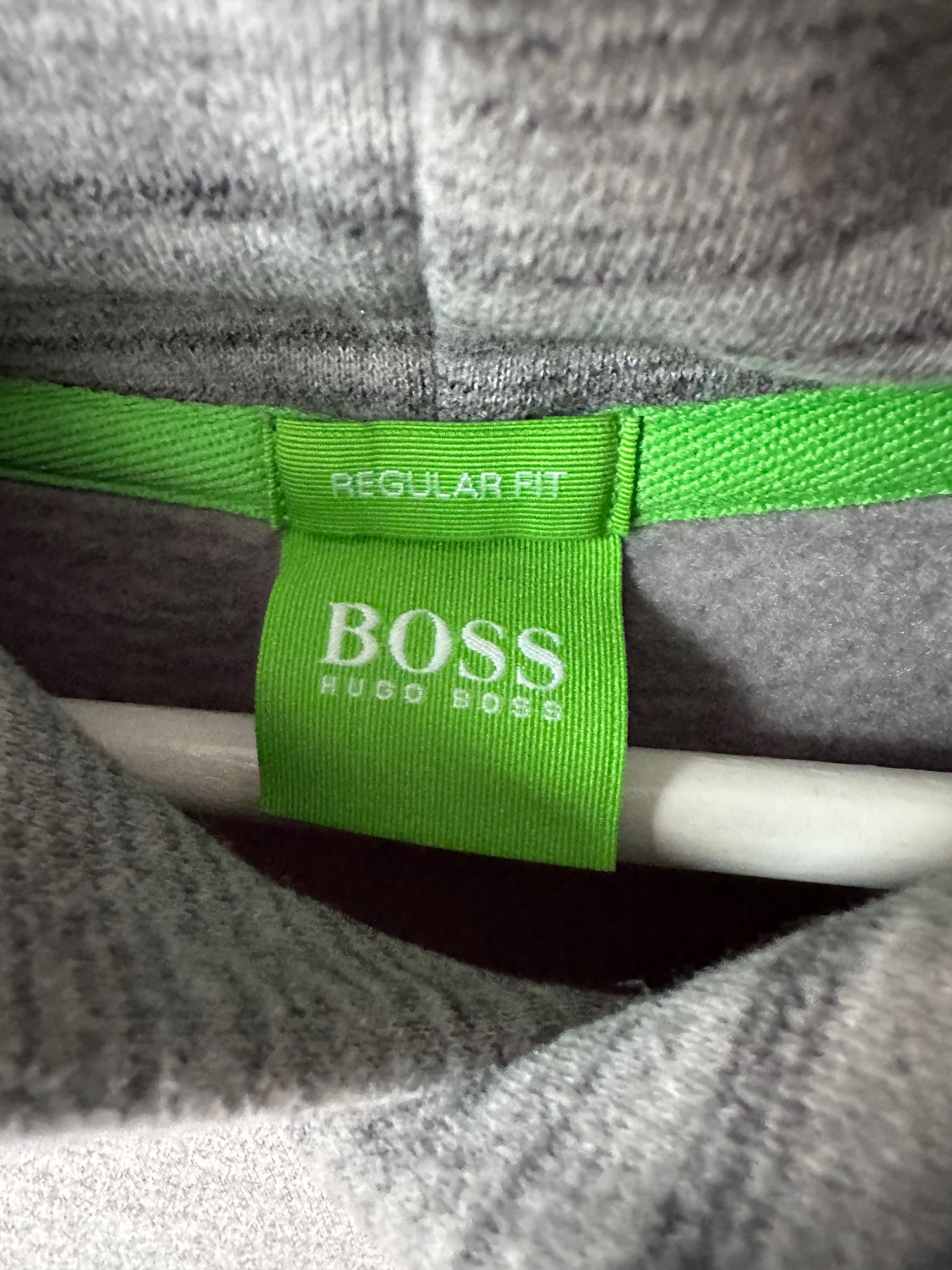 Hugo Boss Hugo Boss Soody Gray Hoodie Excellent Condition Size US L / EU 52-54 / 3 - 4 Thumbnail