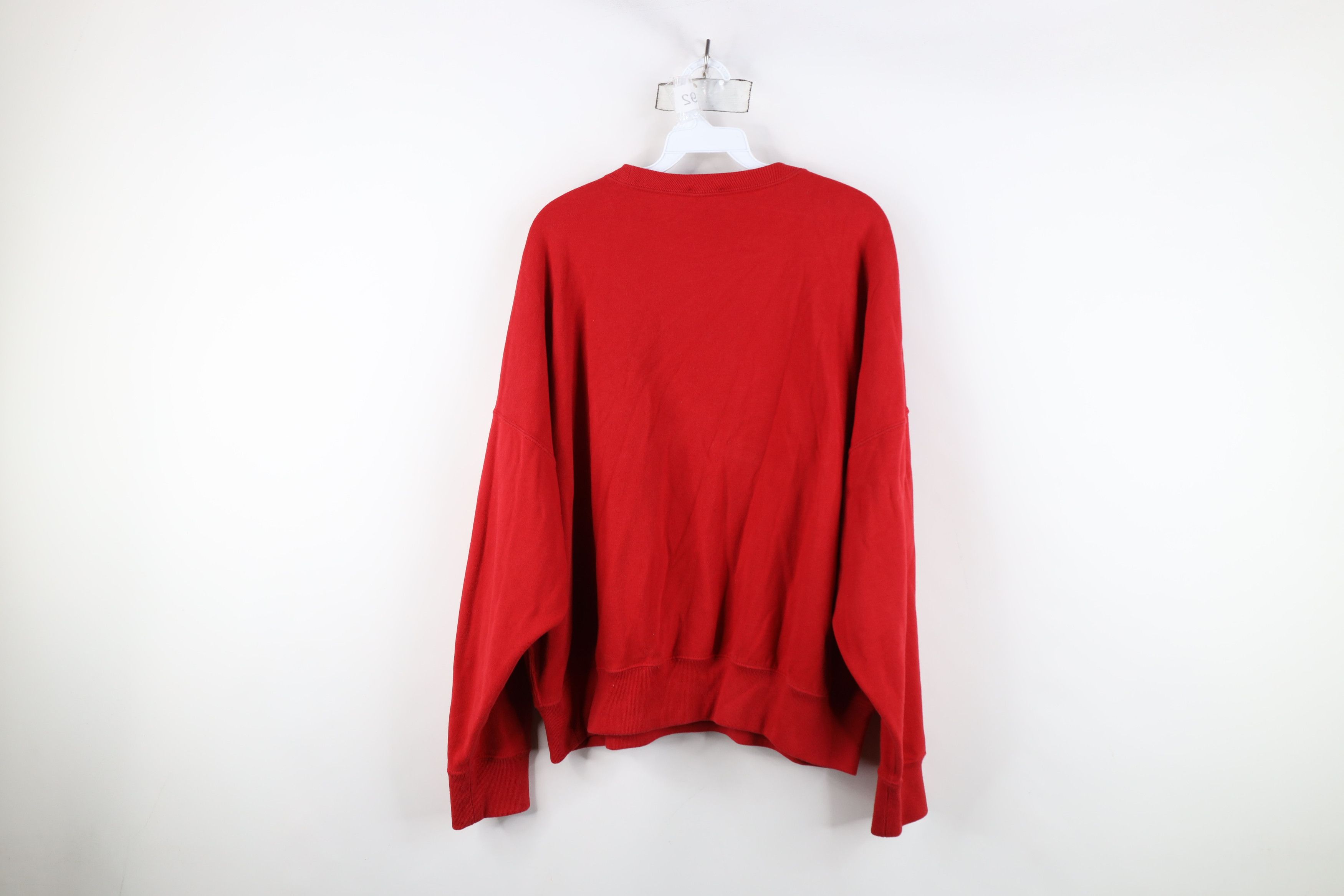 Ralph Lauren × Vintage Vintage Ralph Lauren Big Logo Boxy Oversized Sweatshirt Size L / US 10 / IT 46 - 12 Thumbnail