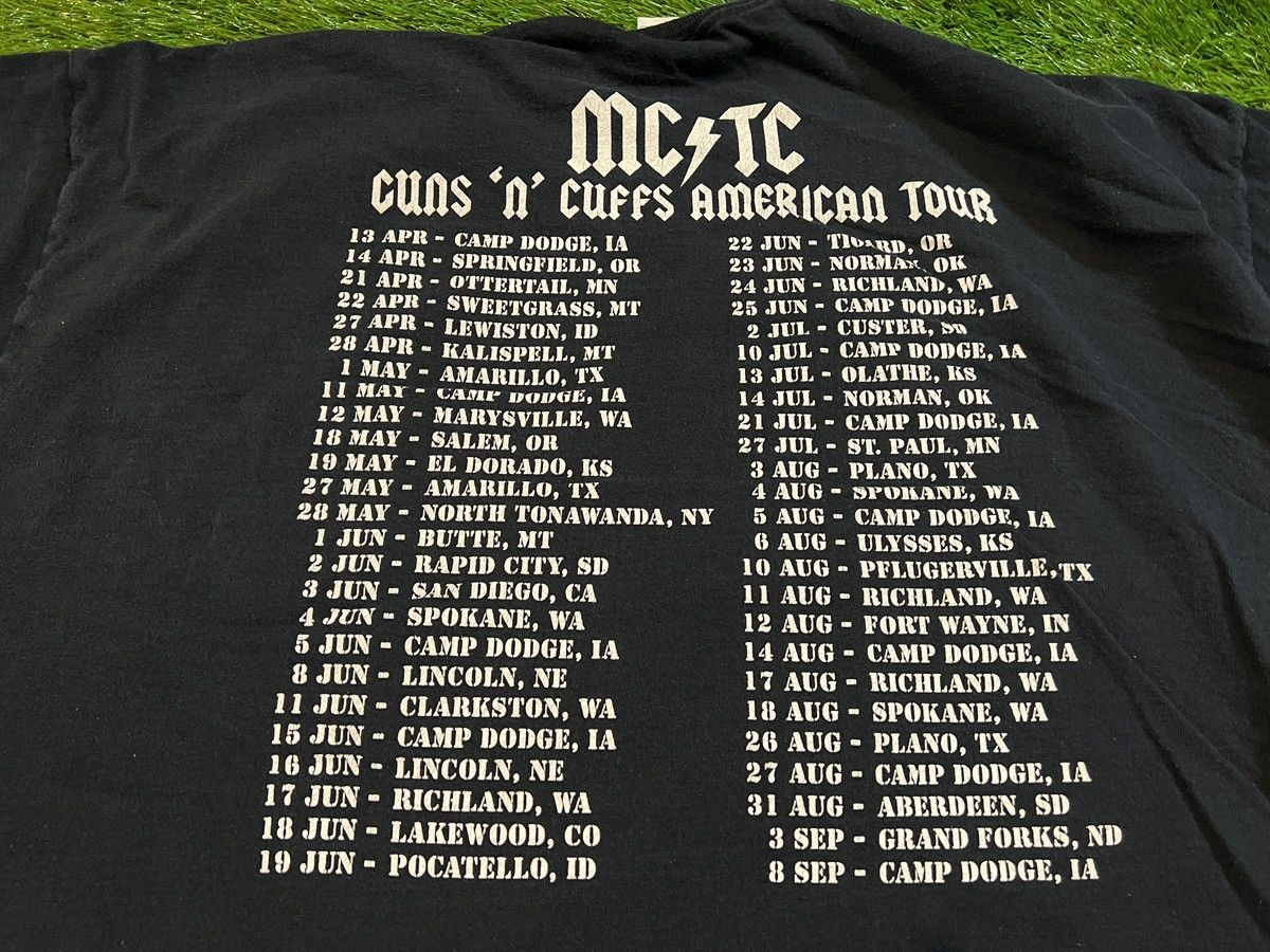 Band Tees Vintage MCTC MIDWEST COUNTERDRUG TRAINING CENTER AC/DC Shirt Size US XXL / EU 58 / 5 - 5 Thumbnail