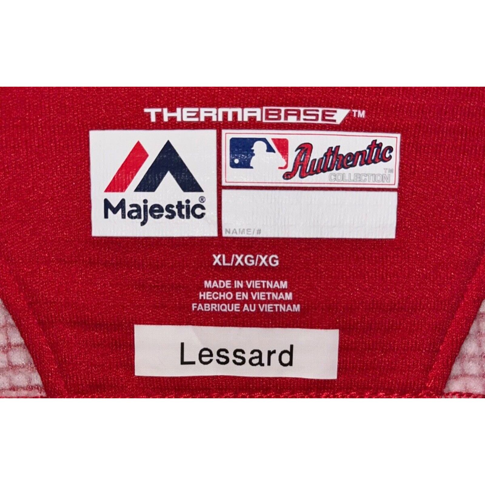 Majestic Washington Nationals Game Worn Majestic On-Field Pullover XL Size US XL / EU 56 / 4 - 12 Thumbnail