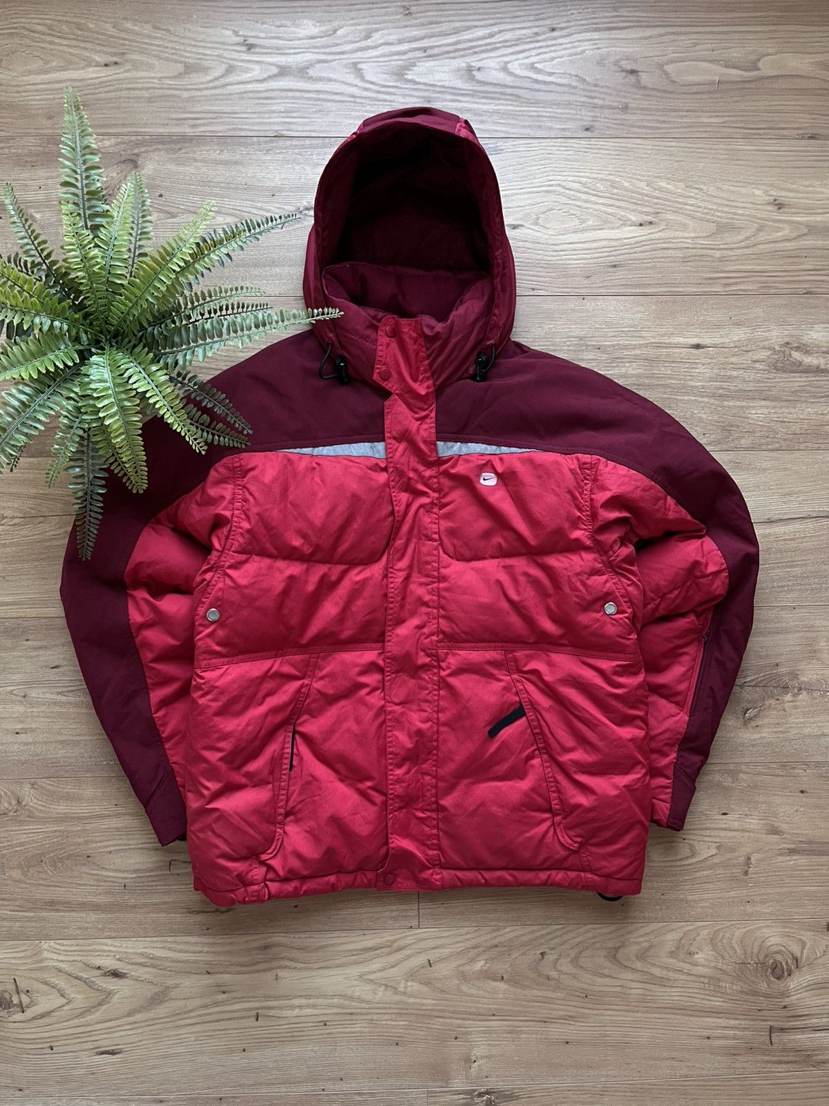 Nike 90’s NIKE RETRO Y2K DOWN PUFFER JACKET SWOOSH LOGO RARE Size US S / EU 44-46 / 1 - 1 Thumbnail