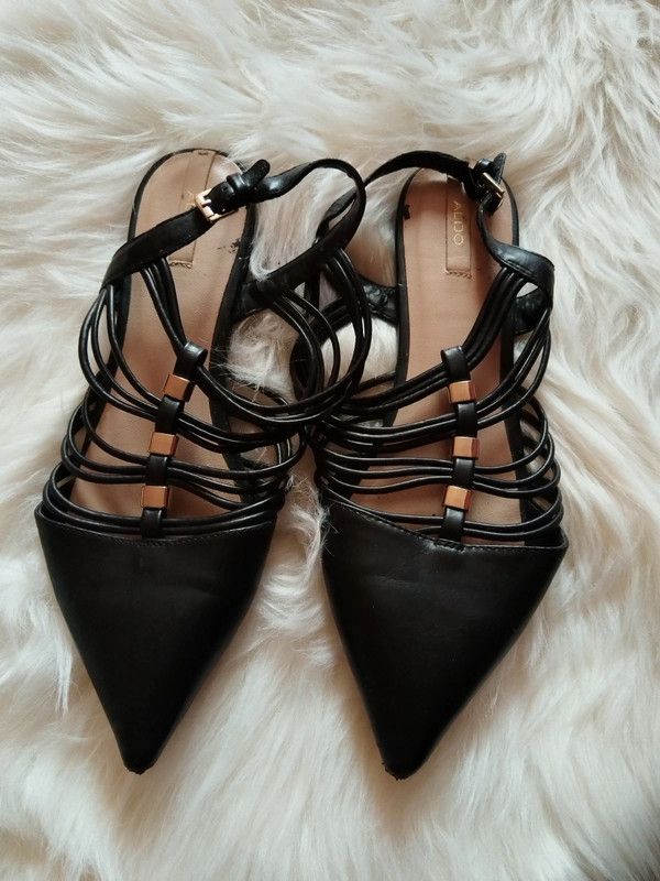 Aldo Aldo black sandals Size US 6 / IT 36 - 1 Thumbnail