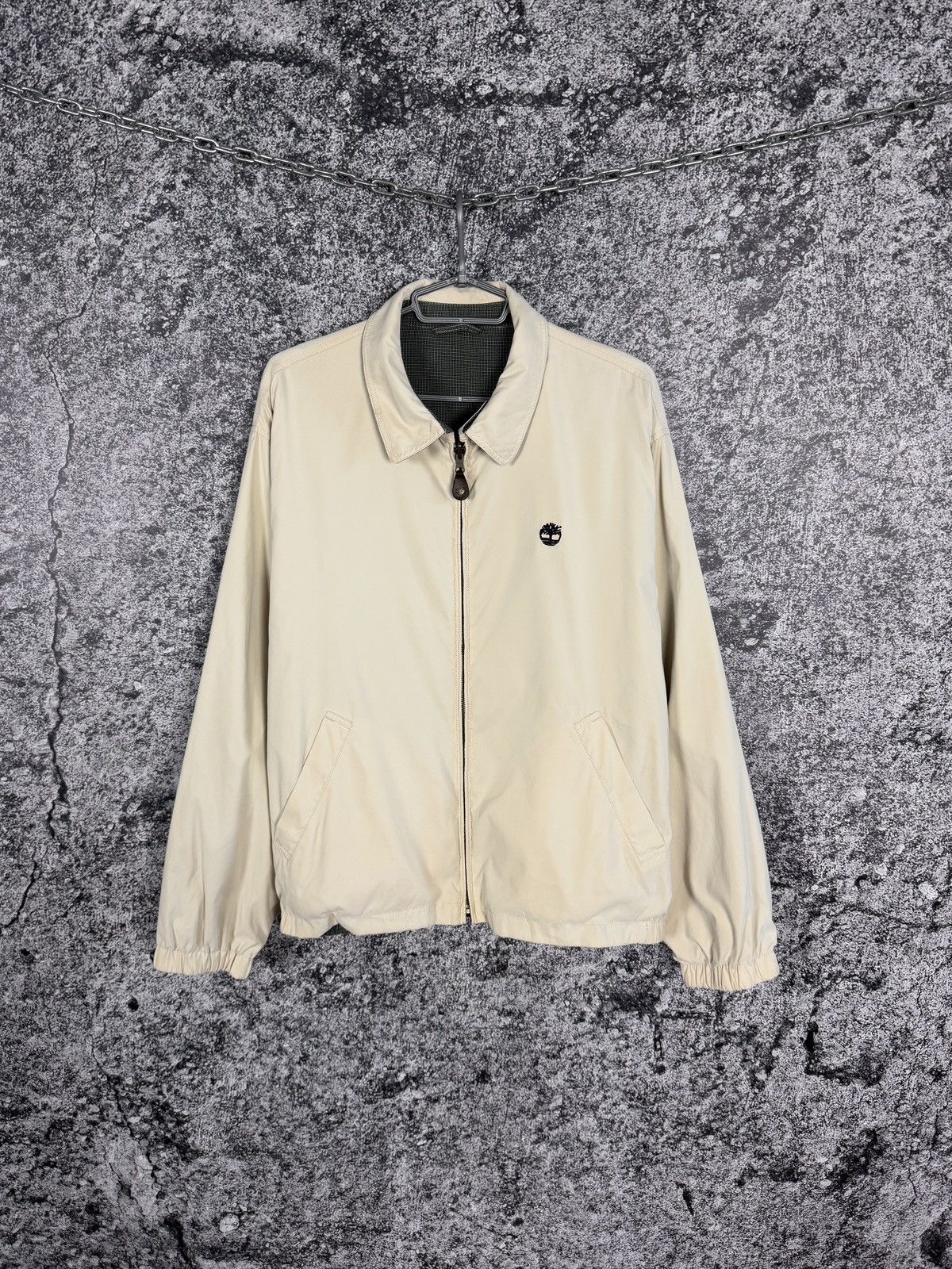 Timberland Timberland Weathergear Vintage 90s Bomber Reversible Jacket Size US L / EU 52-54 / 3 - 1 Thumbnail
