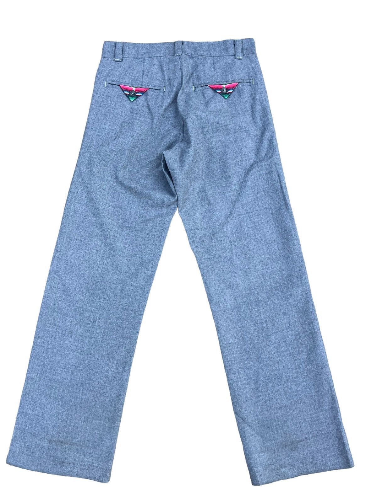 WHIZ LIMITED Whiz Limited Japan Navajo Grey Trouser Pant Size US 32 / EU 48 - 2 Thumbnail