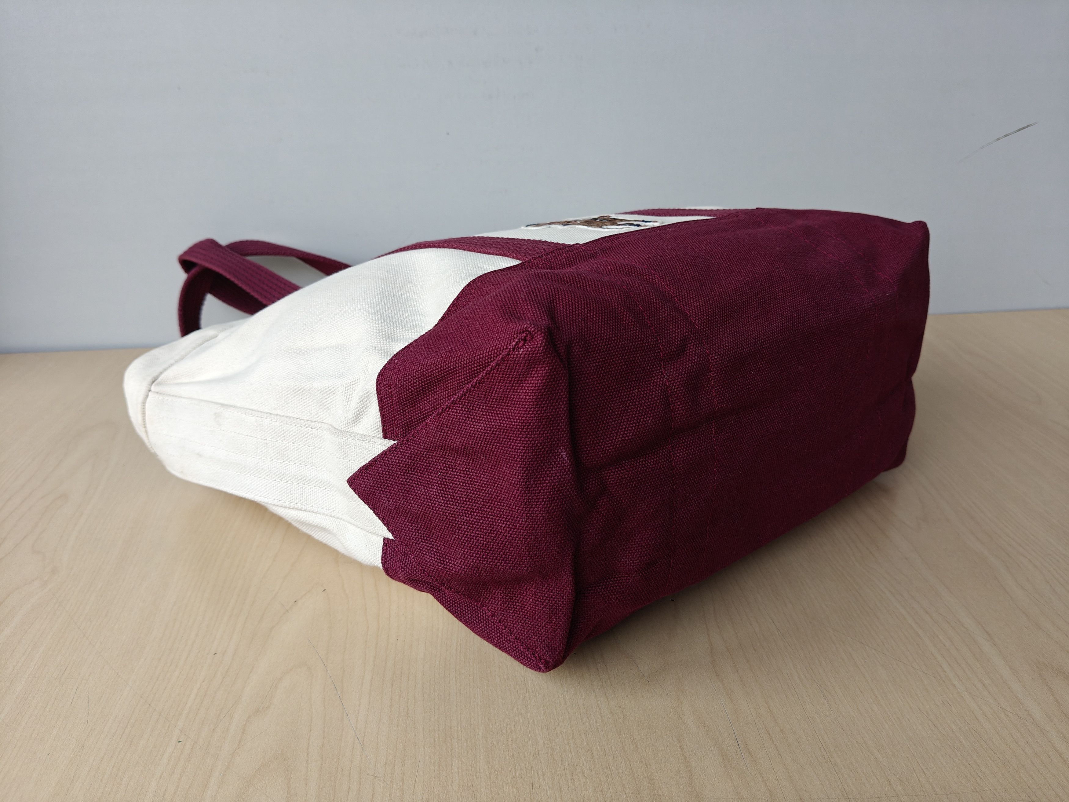 Polo Ralph Lauren Polo Ralph Lauren Canvas Medium Tote Free Shipping FTP/4016 Size ONE SIZE - 9 Thumbnail