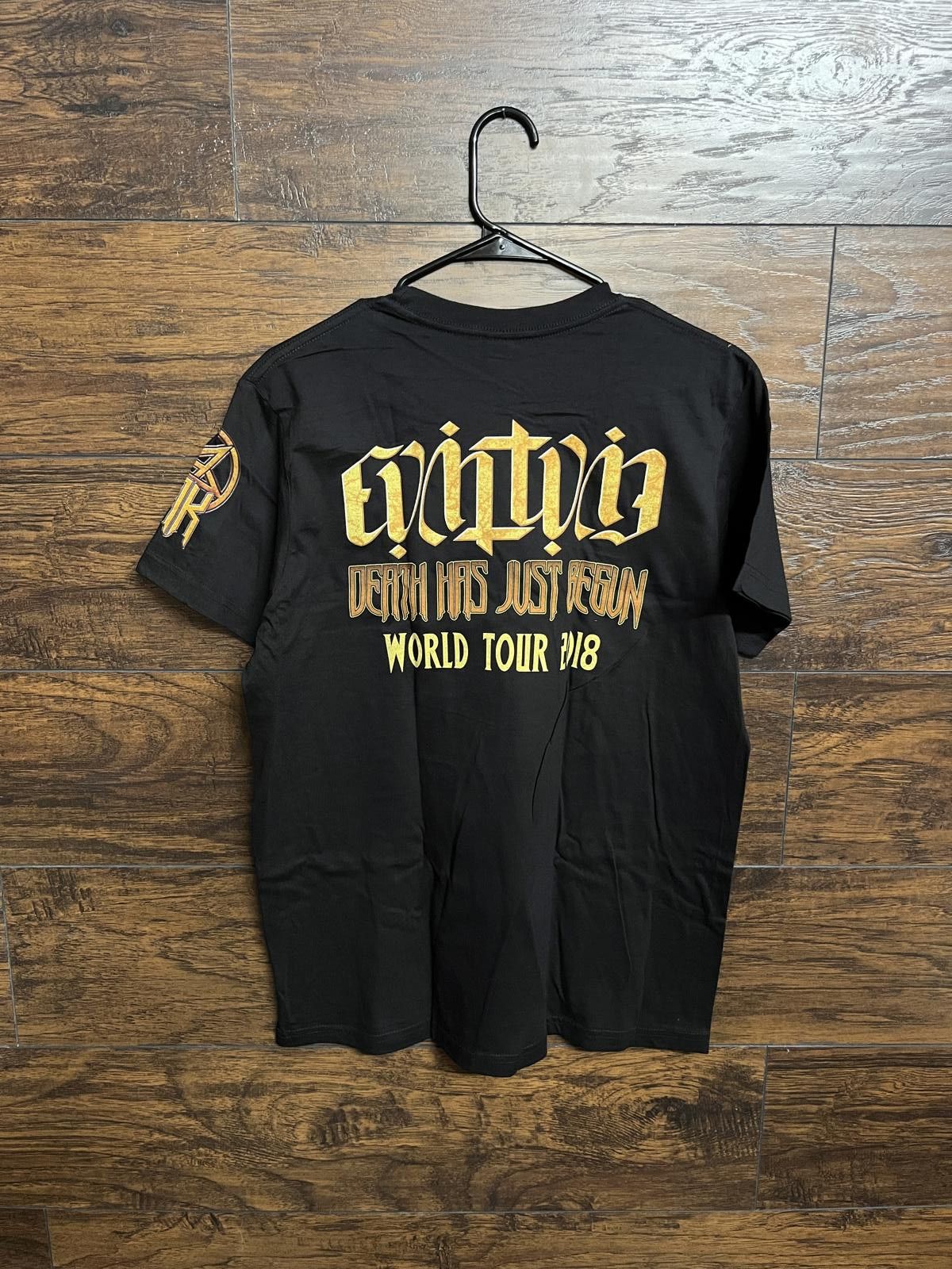 Designer Anthrax T-shirt Death Has Just Begun 2018 World Tour Shirt M Size US M / EU 48-50 / 2 - 2 Thumbnail