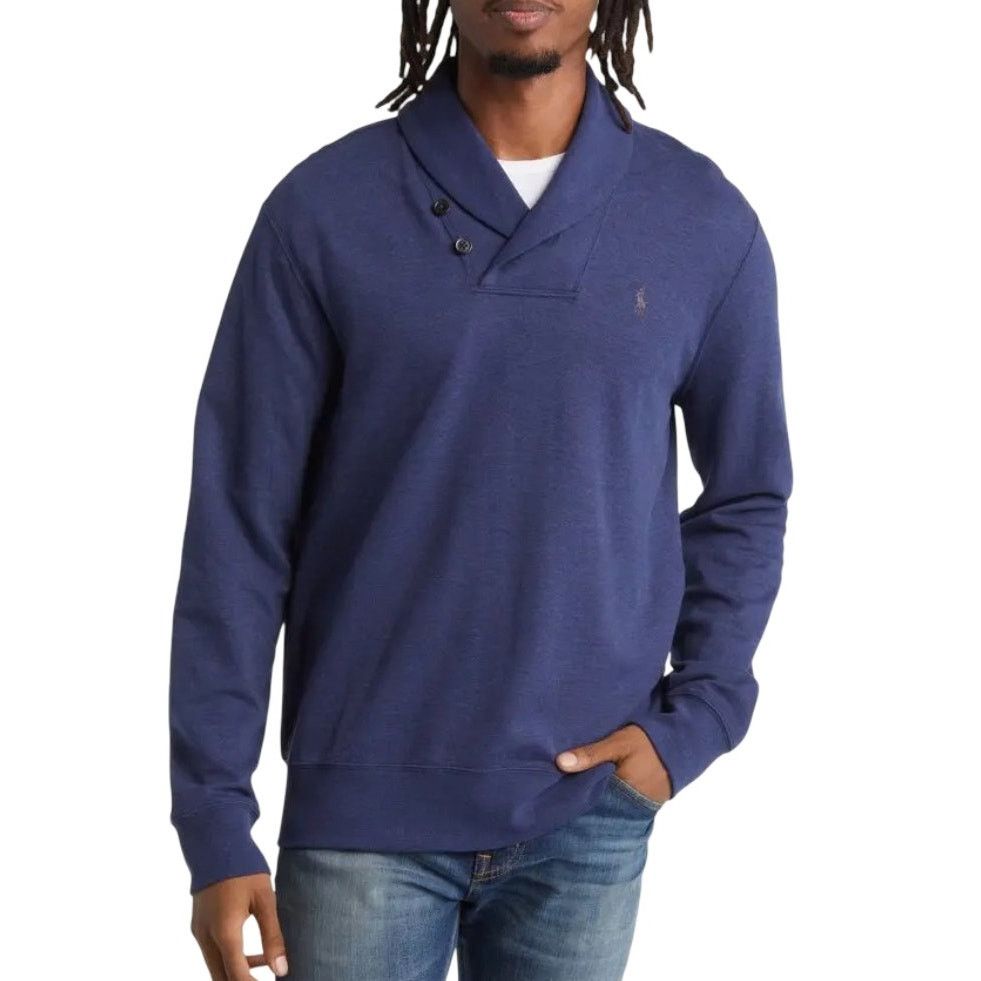 Polo Ralph Lauren Polo Ralph Lauren Sweater Shawl Neck 2 Button Pullover Pony Size US M / EU 48-50 / 2 - 1 Thumbnail