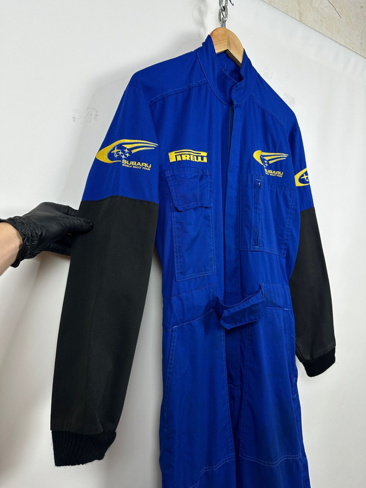 Vintage 90s Vintage Subaru World Rally Team WRC Racing Coveralls Size US 32 / EU 48 - 8 Thumbnail