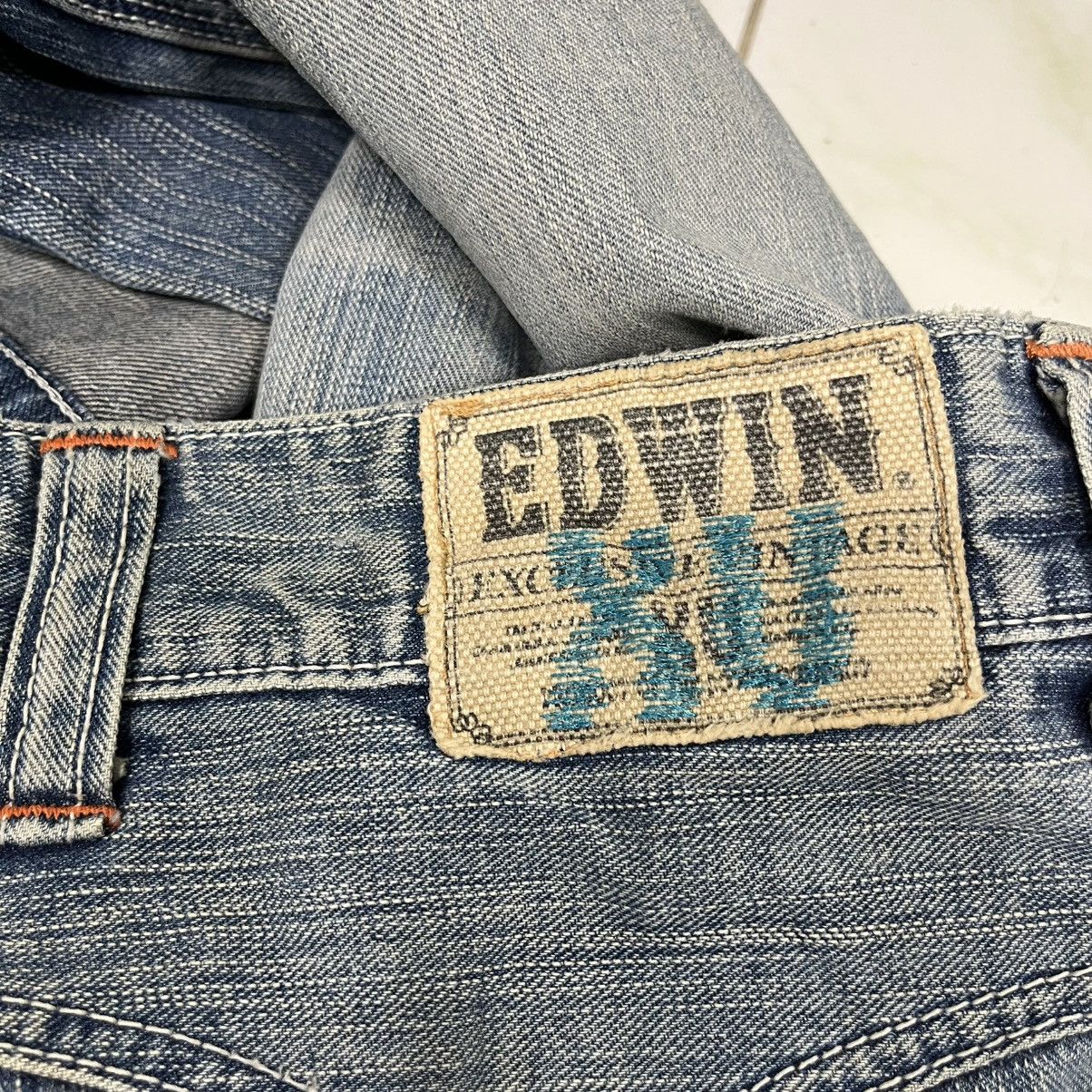 Edwin Vintage Edwin Distressed Workwear Denim Jeans Size US 34 / EU 50 - 14 Thumbnail