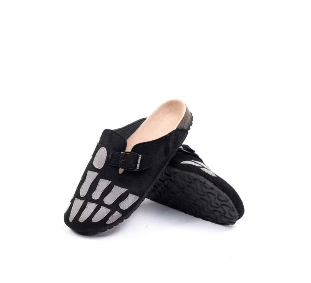 Japanese Brand Skull white bones harajuku Japanese style sandal Size US 9 / EU 42 - 3 Thumbnail