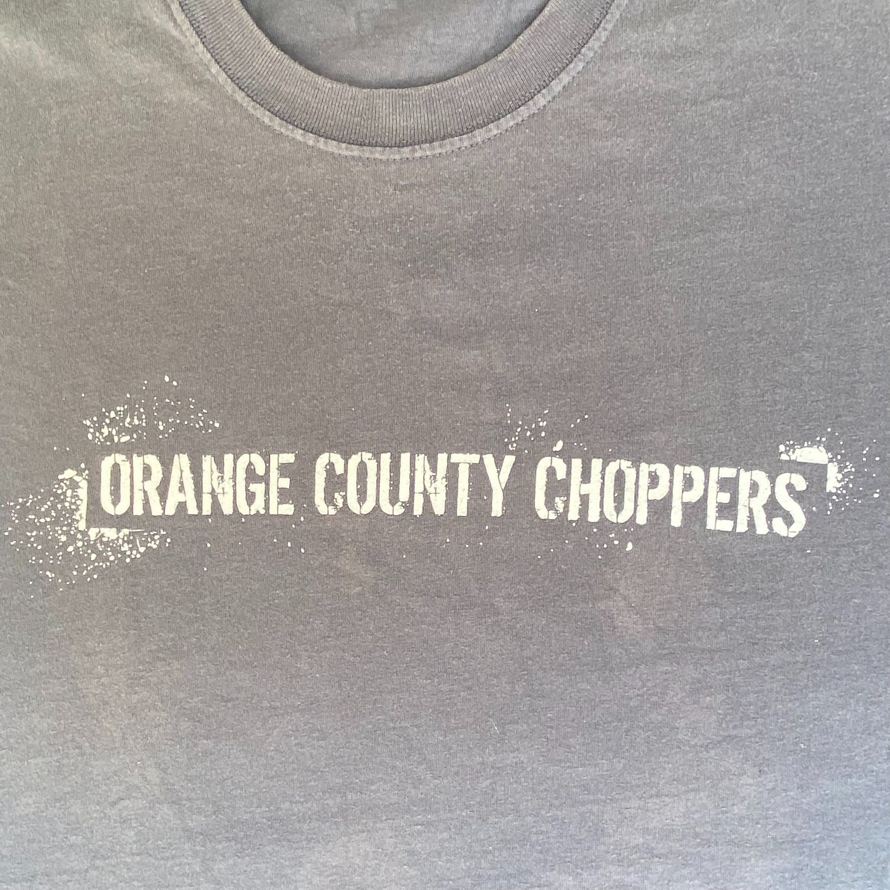 Vintage × West Coast Choppers Vintage Y2K Orange County Choppers Shirt Biker Punk Logo Tee Size US XXL / EU 58 / 5 - 3 Thumbnail