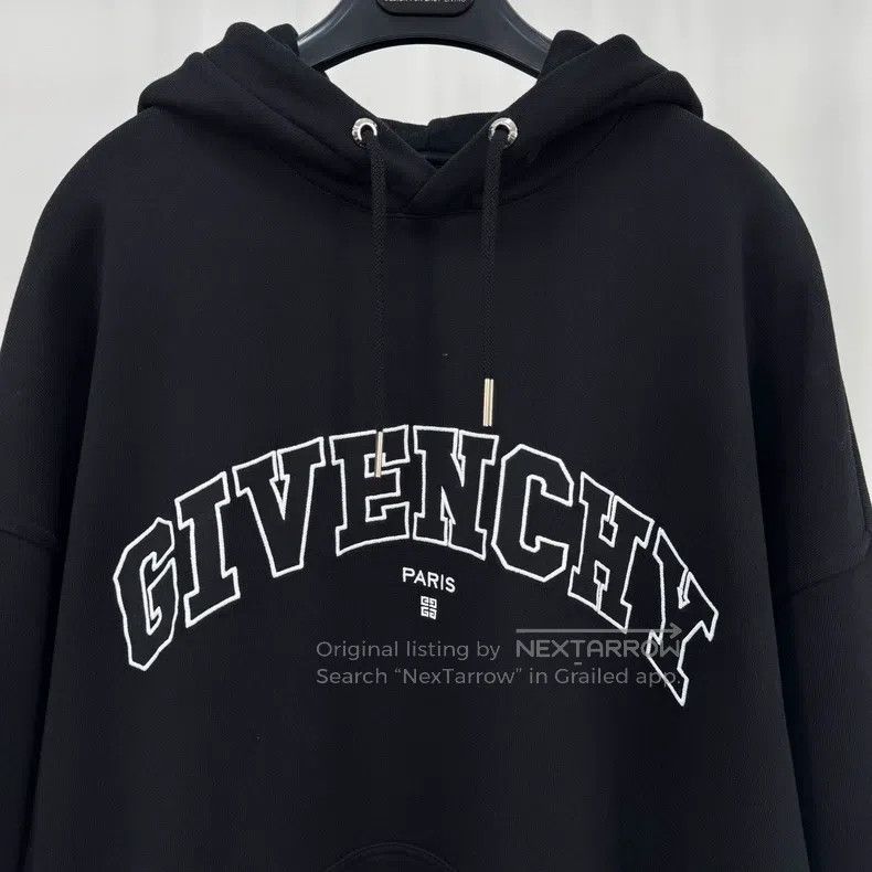 Givenchy Givenchy 23ss New Embroidered Letter Hoodie Size US XL / EU 56 / 4 - 3 Thumbnail