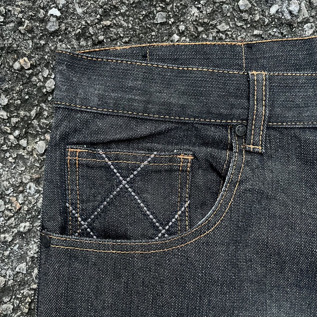 Sean John Y2K Vintage Sean John Embroidery Jeans Faded Black Denim Size US 40 / EU 56 - 5 Thumbnail