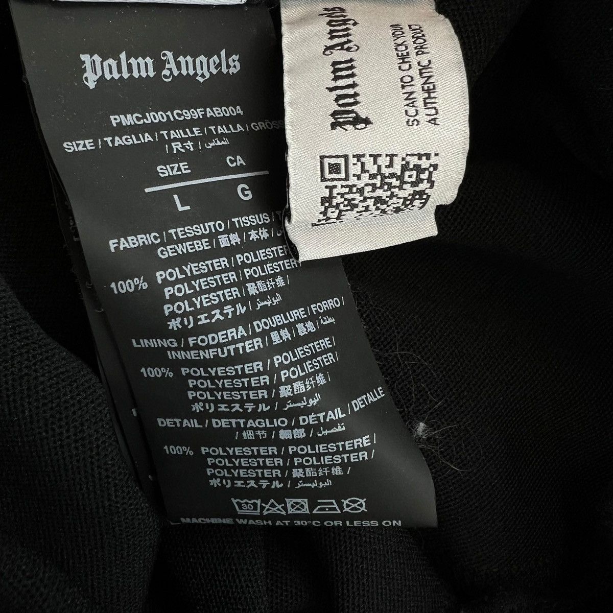 Palm Angels Palm Angels Black Sweatpants Size US 33 - 4 Thumbnail