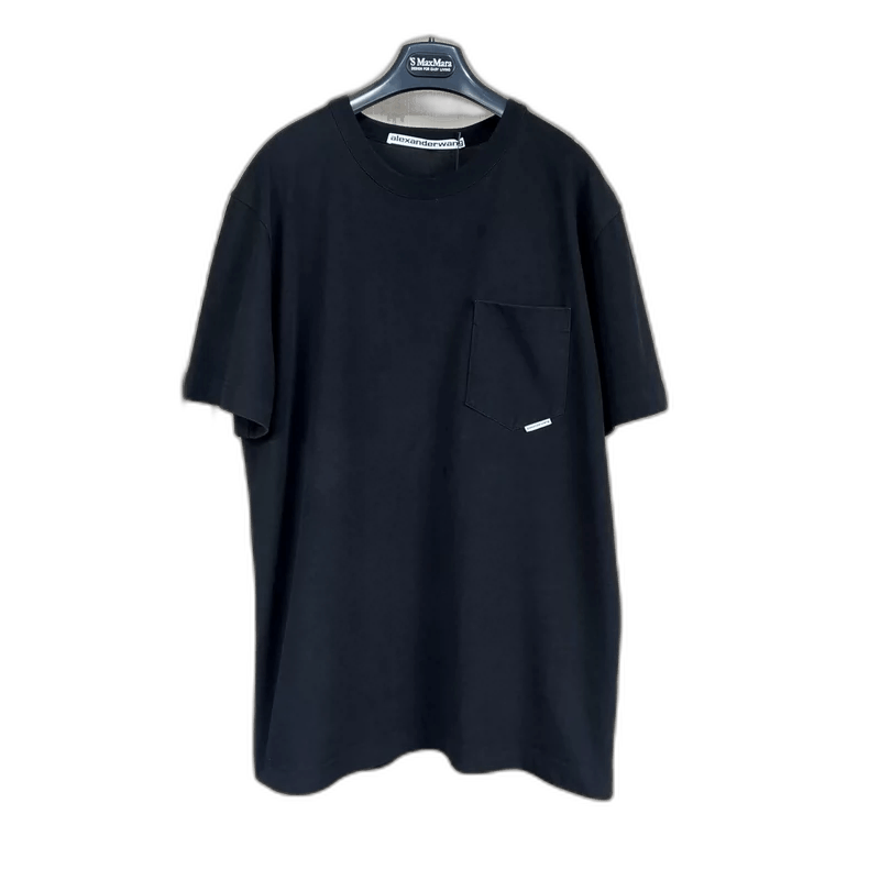 Alexander Wang Alexander Wang Short Sleeve Embroidered Pocket T-Shirt Size US L / EU 52-54 / 3 - 1 Thumbnail