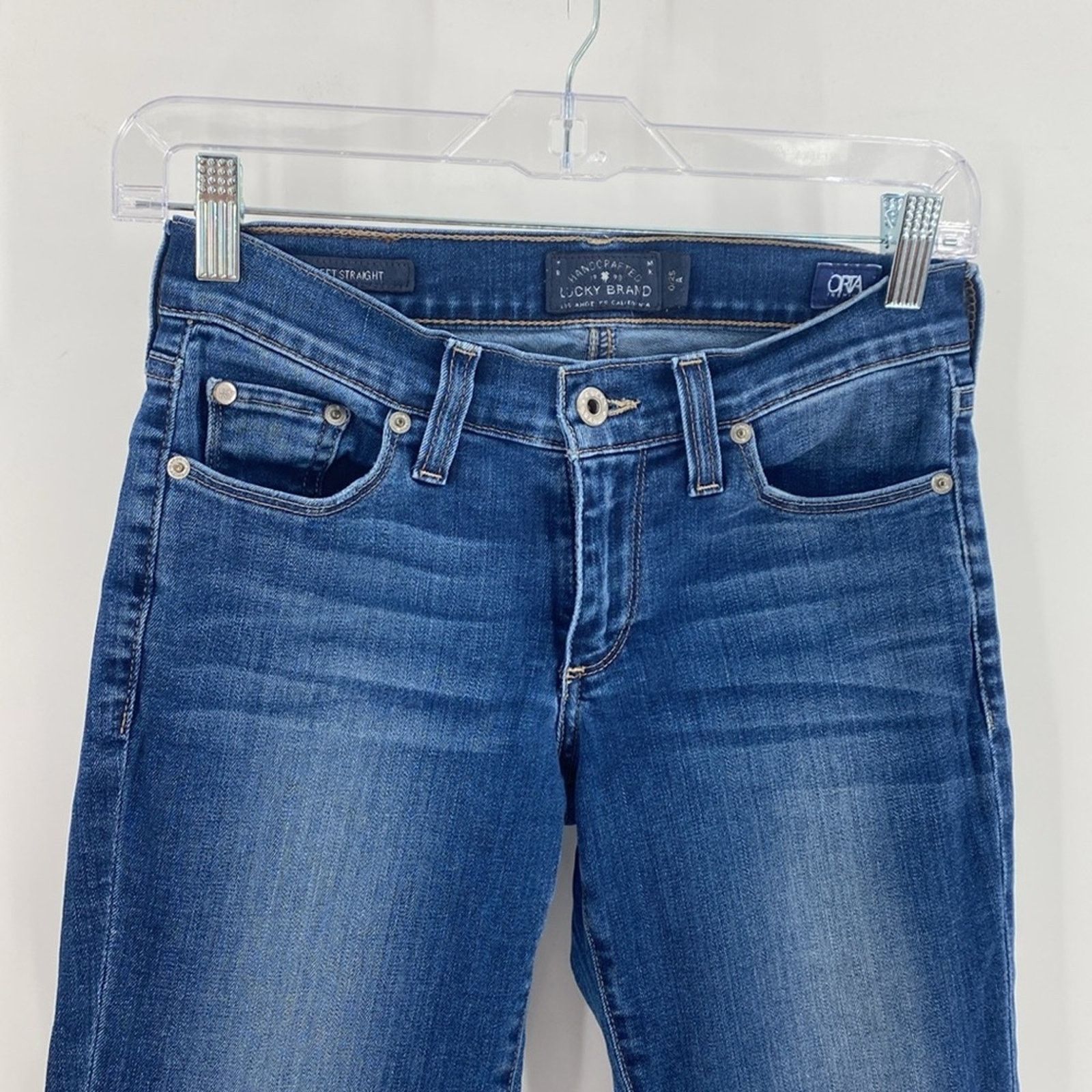 Lucky Brand Lucky Brand Sweet Straight Orta Premium low rise jeans ankle Size 25" / US 0 / IT 36 - 7 Thumbnail