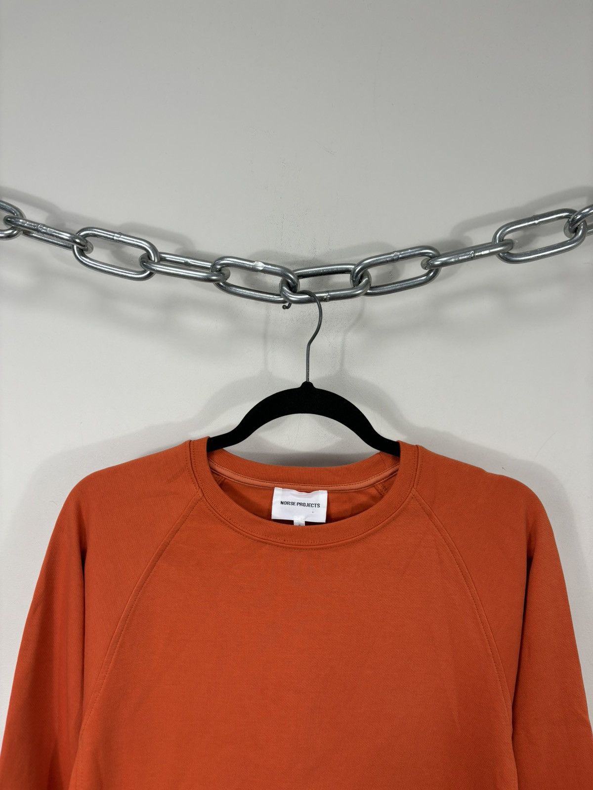 Norse Projects Norse Projects Vorm Summer Interlock Men’s Orange Sweatshirt Size US S / EU 44-46 / 1 - 4 Thumbnail