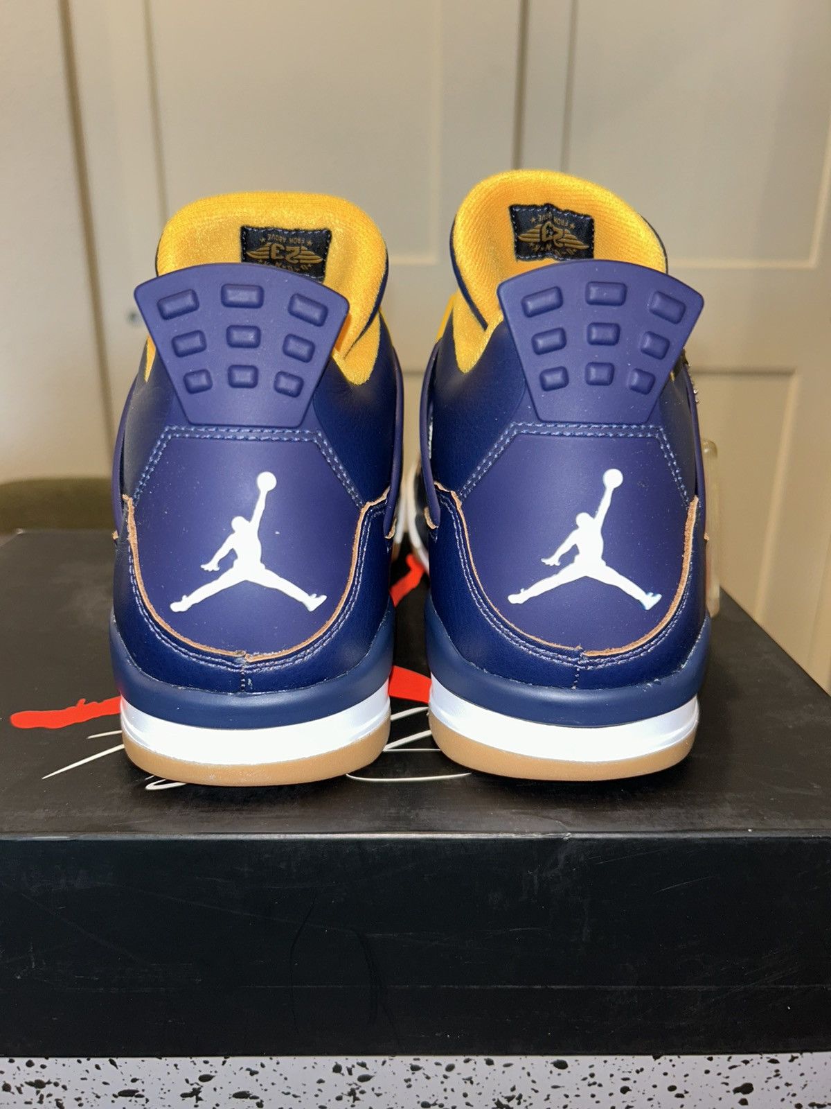 Jordan Brand × Nike Jordan 4 Retro Dunk From Above DS 2016 308497-425 Sz 11 Size US 11 / EU 44 - 5 Thumbnail
