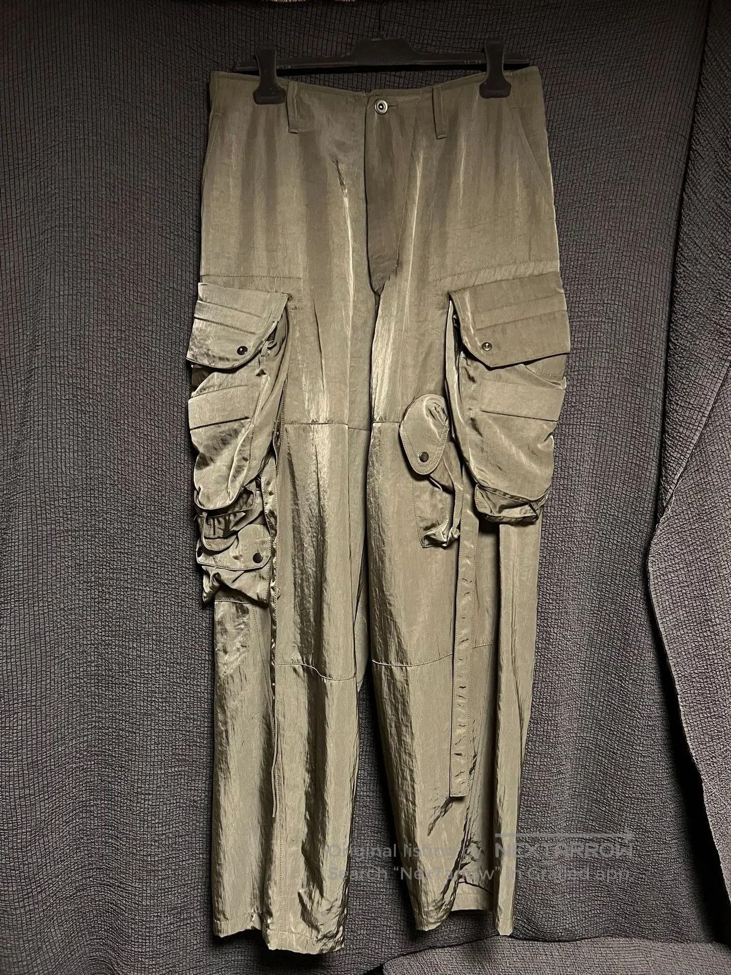 Julius Julius_7 Military Green Shell Pants. Size US 32 / EU 48 - 2 Thumbnail