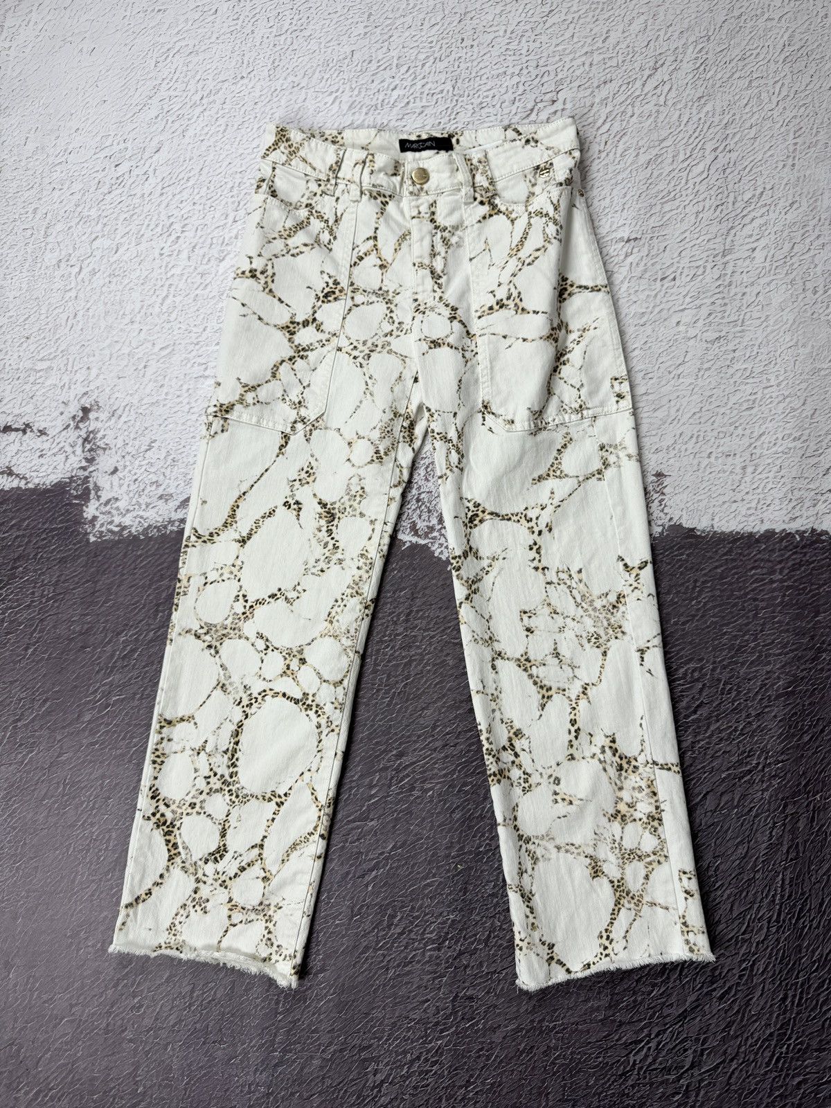 Other Marc Cain Jeans mit Allover-Animal-Print in offwhite Size 27" / US 4 / IT 40 - 1 Thumbnail