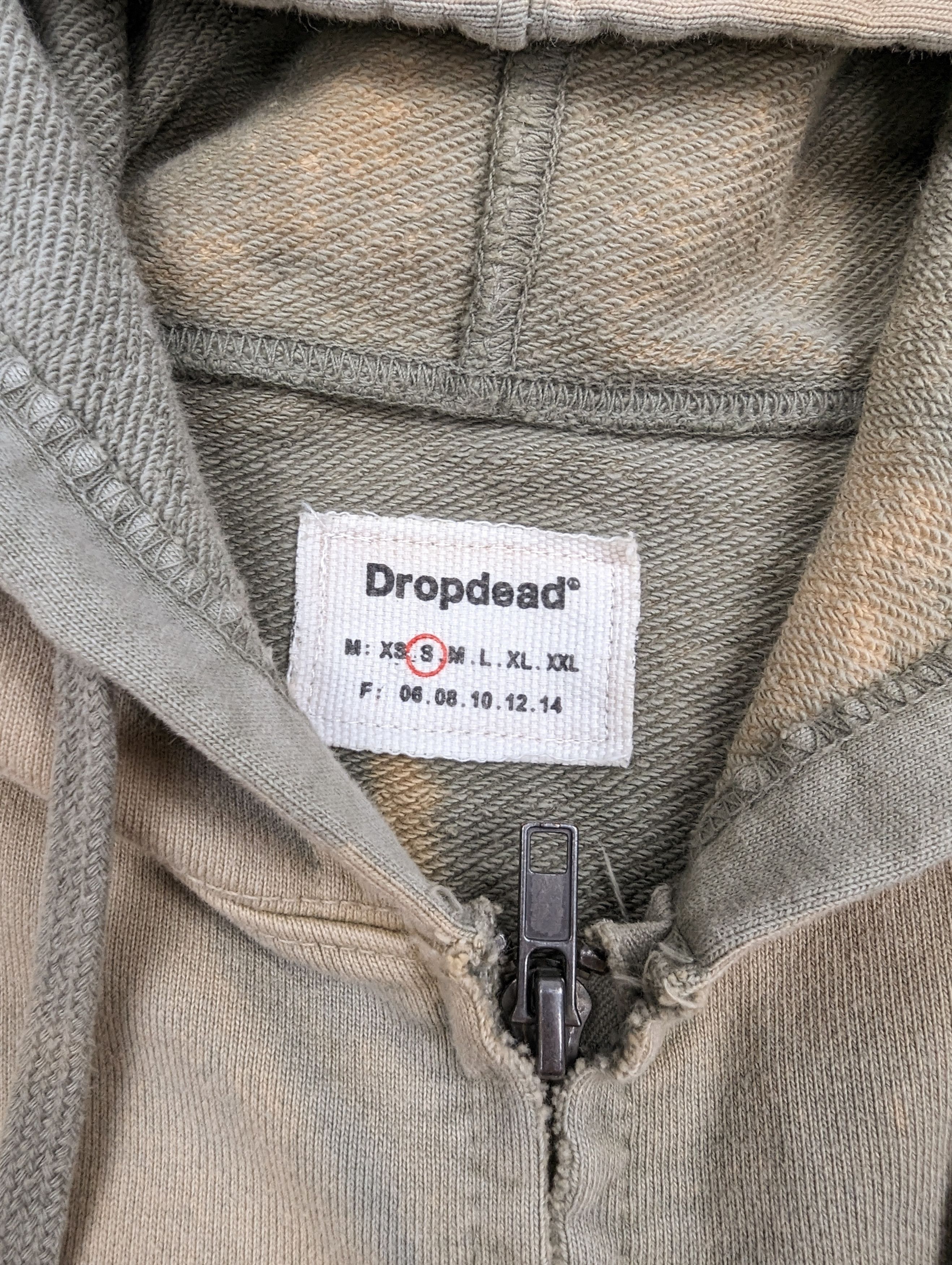 Drop Dead × Drop Dead Clothing Drop Dead skull zip sweatshirt hoodie S Size US S / EU 44-46 / 1 - 5 Thumbnail