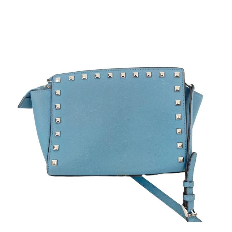 Michael Kors Michael Kors Light Blue Studded Crossbody Bag Size ONE SIZE - 2 Thumbnail